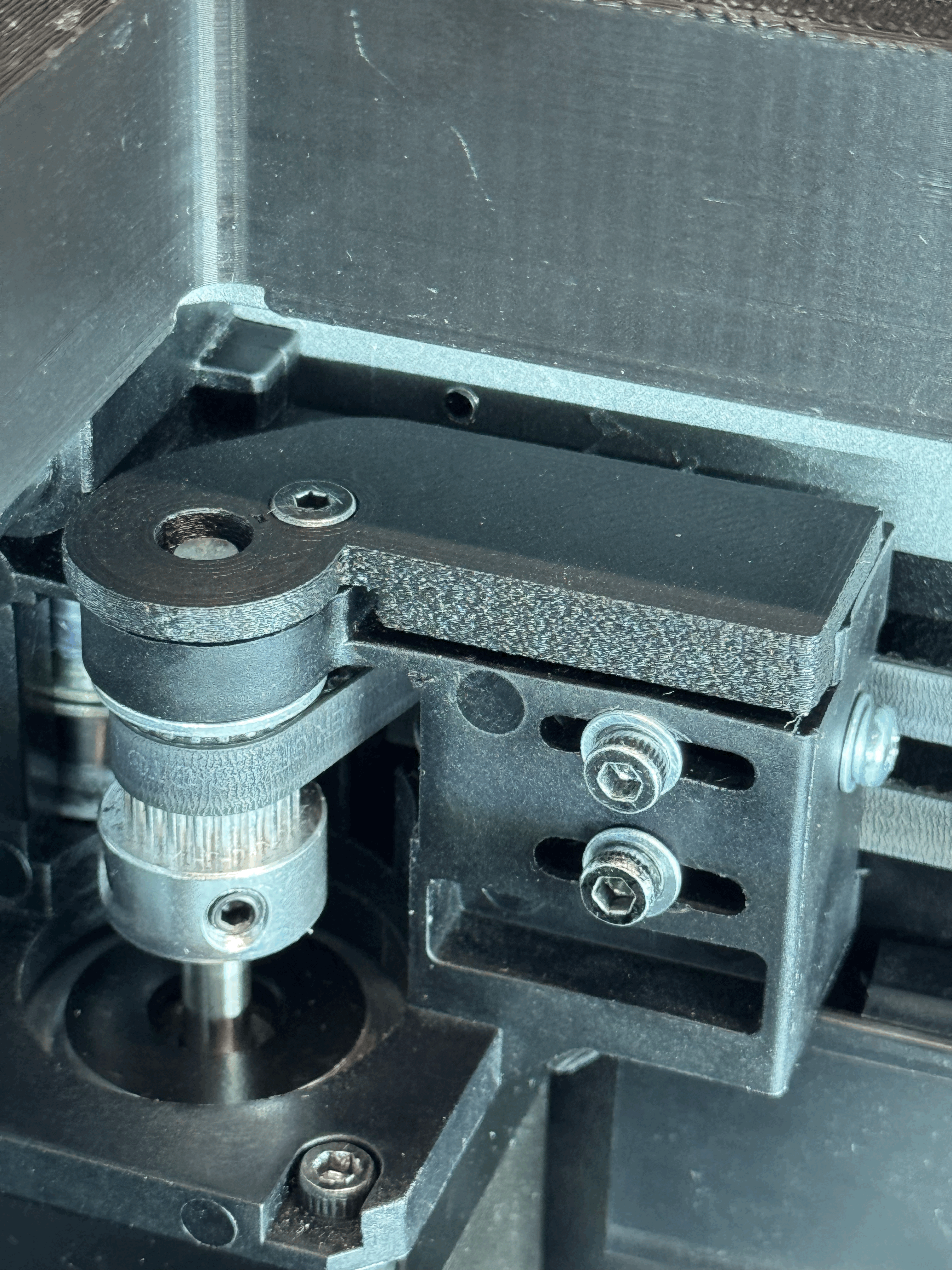 Modification for belt tensioner Creality K1, K1C