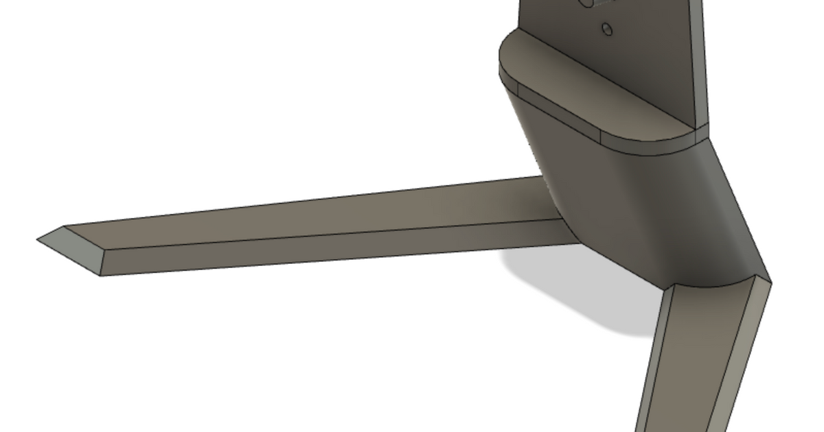 LCD Screen Stand by PicoNeslr | Download free STL model | Printables.com