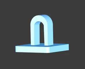 Neon Led bracket