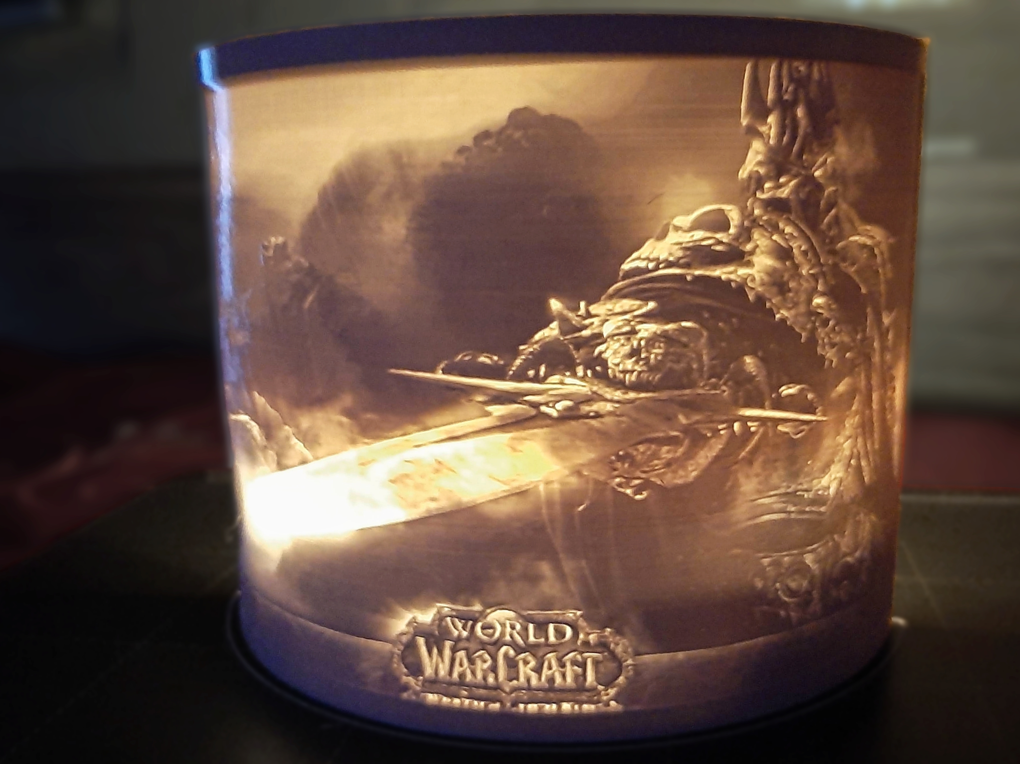 Lithophane - World of Warcraft: Wrath of the Lich King