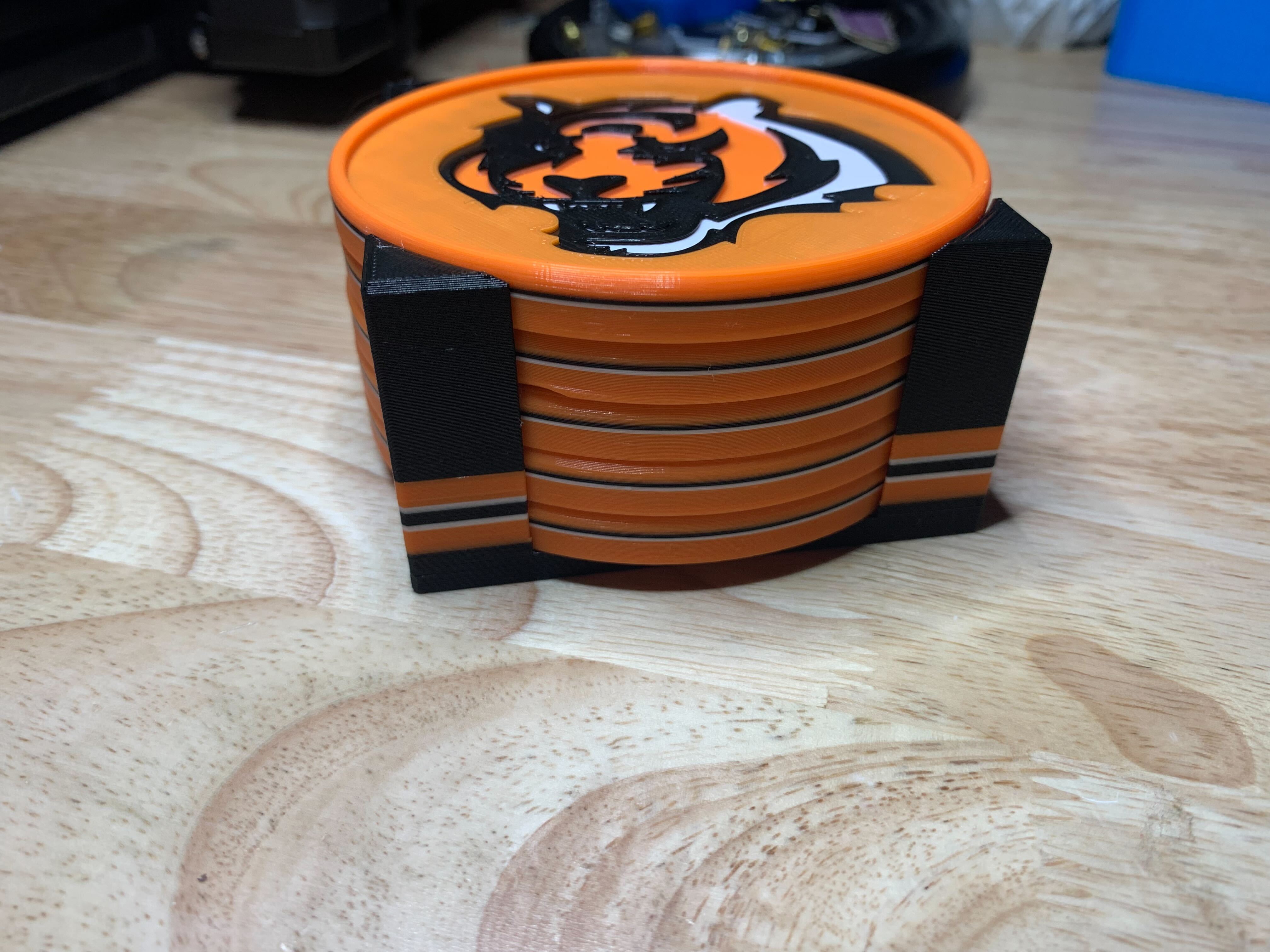 Miniatura 2 do modelo 3D Coasters Holder