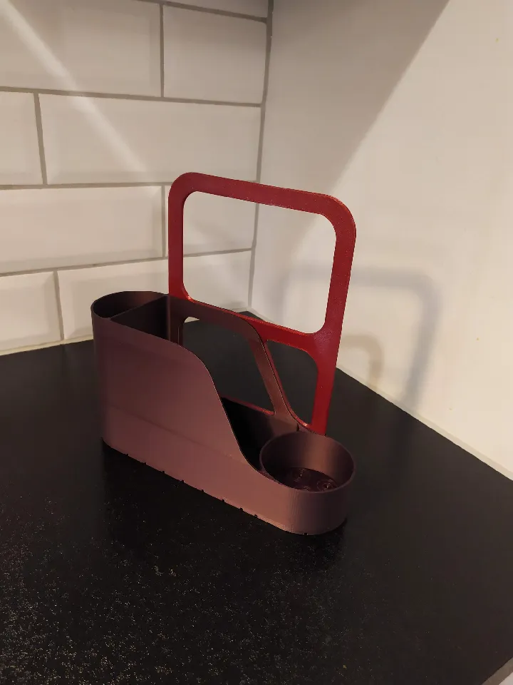 Kitchen Caddy with cloth hanger by DrK | Download free STL model ...
