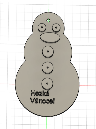 snowman ornament