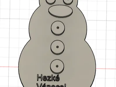 snowman ornament