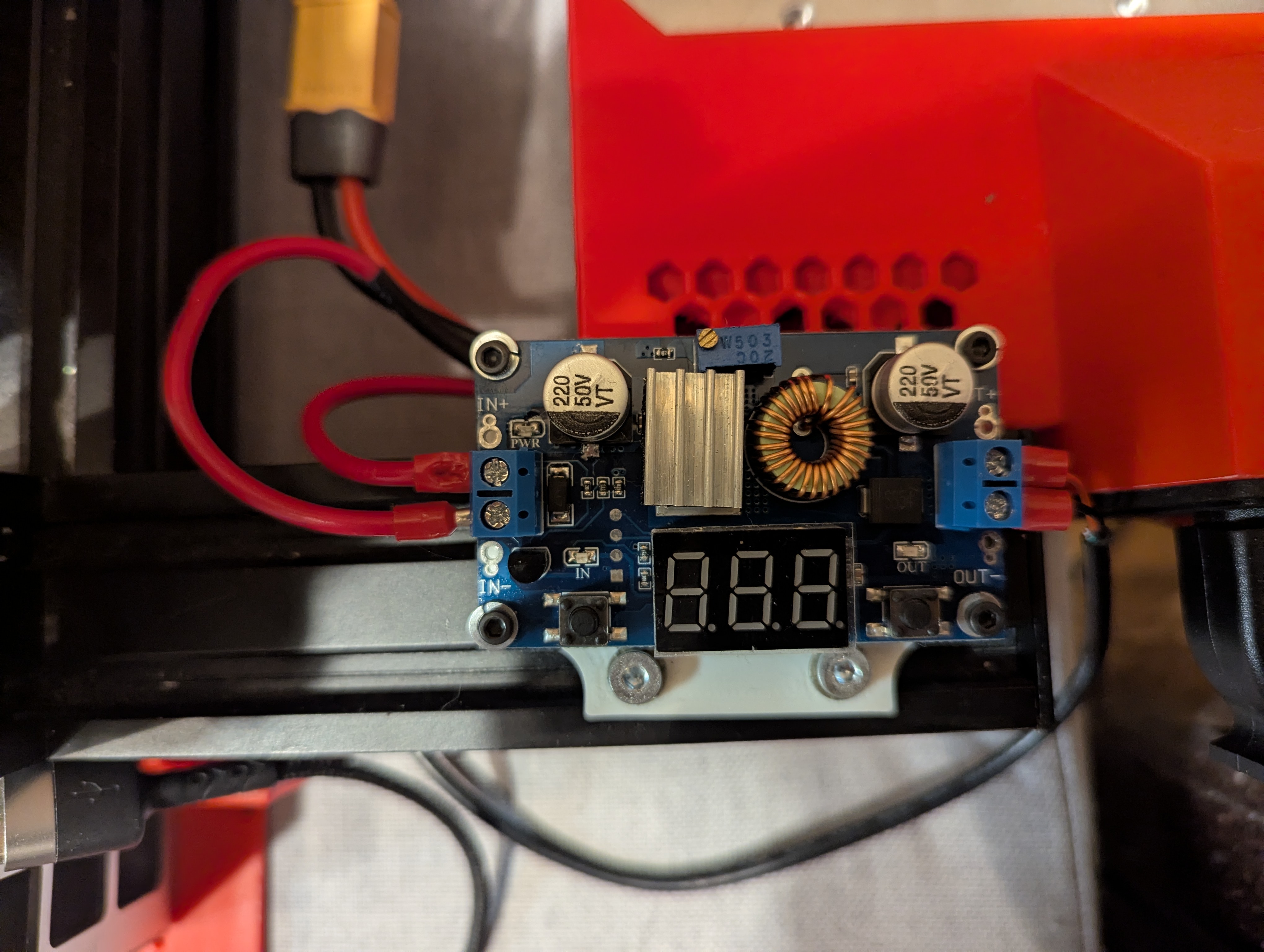 XL4015/LM2596 Holder for 3D printers