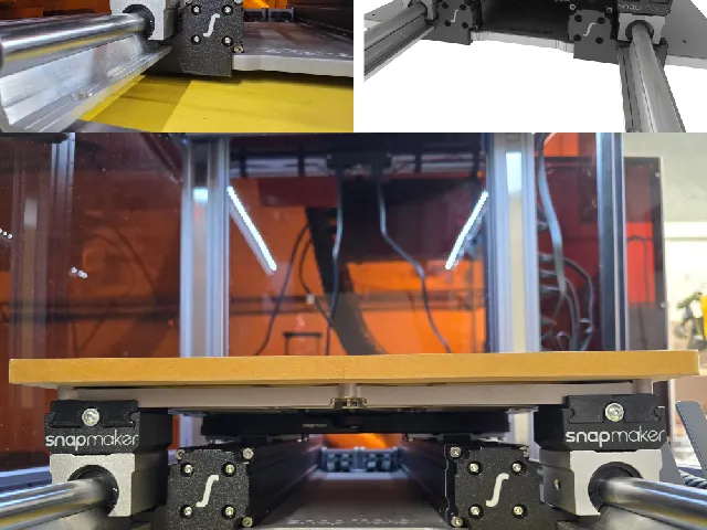 Linear Rail Guide Adapter For Quick Swap Kit - Snapmaker 2.0 A350
