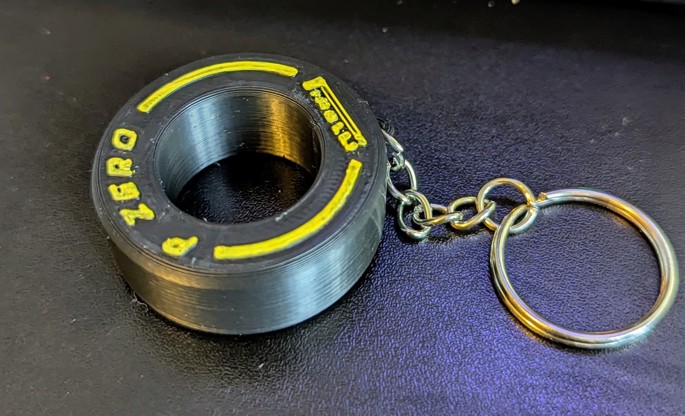 F1 Tire Keychain / Decoration