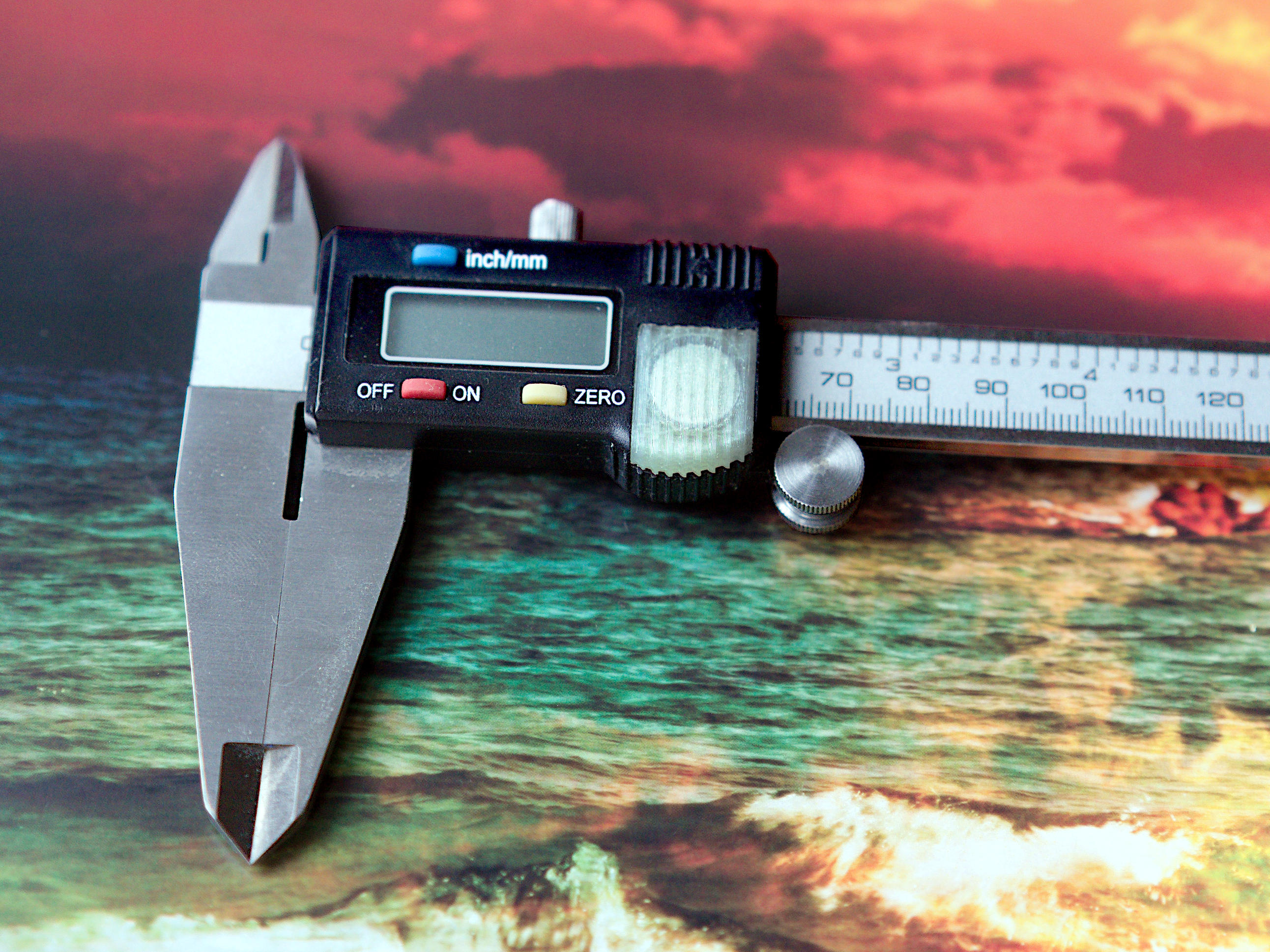 Digital Caliper (SR44) Battery Cover Lid (FDM printable)