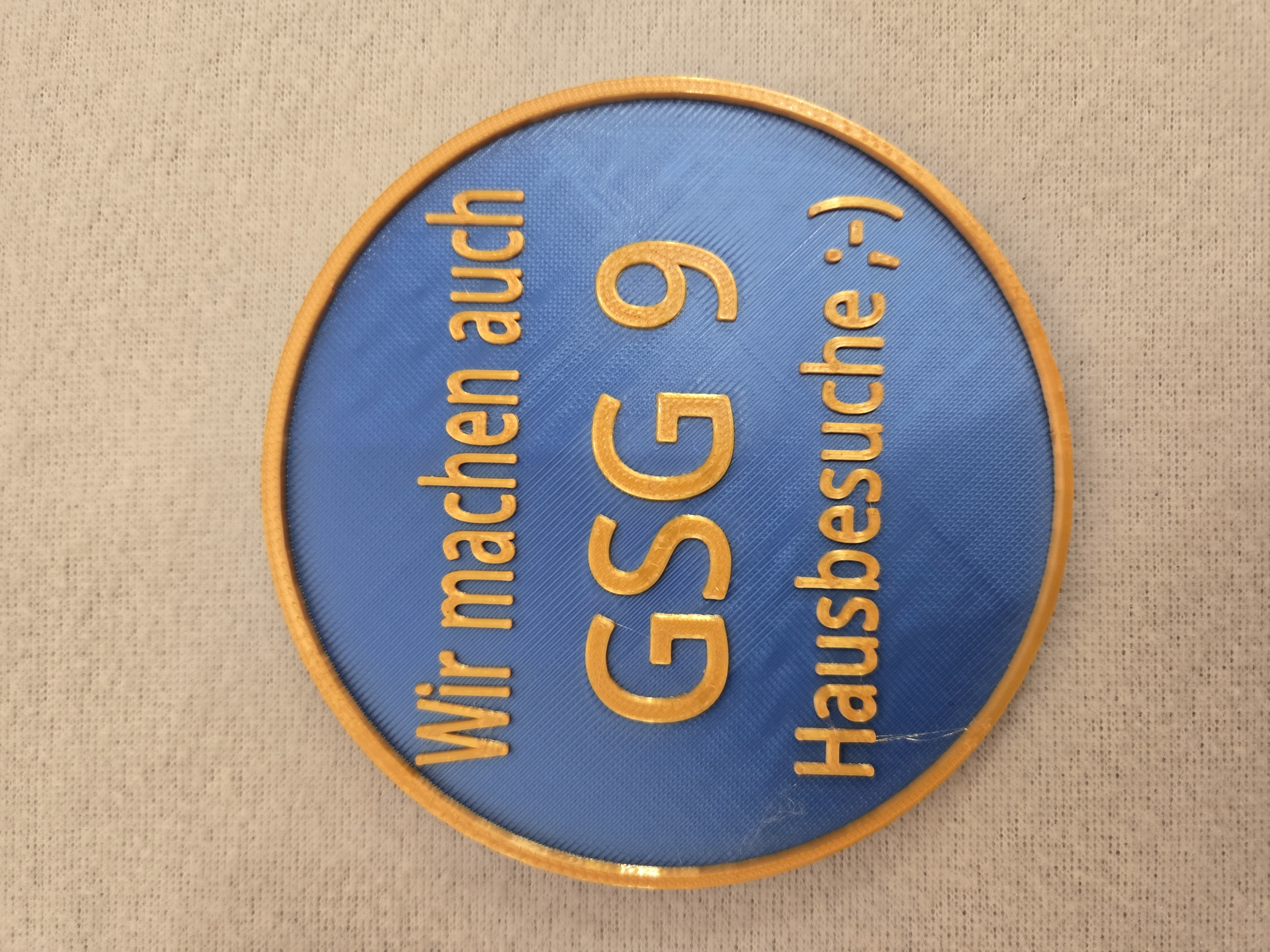 GSG9 - Wir machen auch Hausbesuche  New Coaster Series - Aufdruck