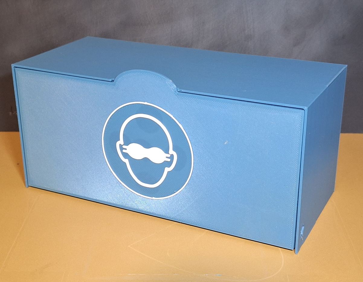 Safety Glasses Wall Box 3D model