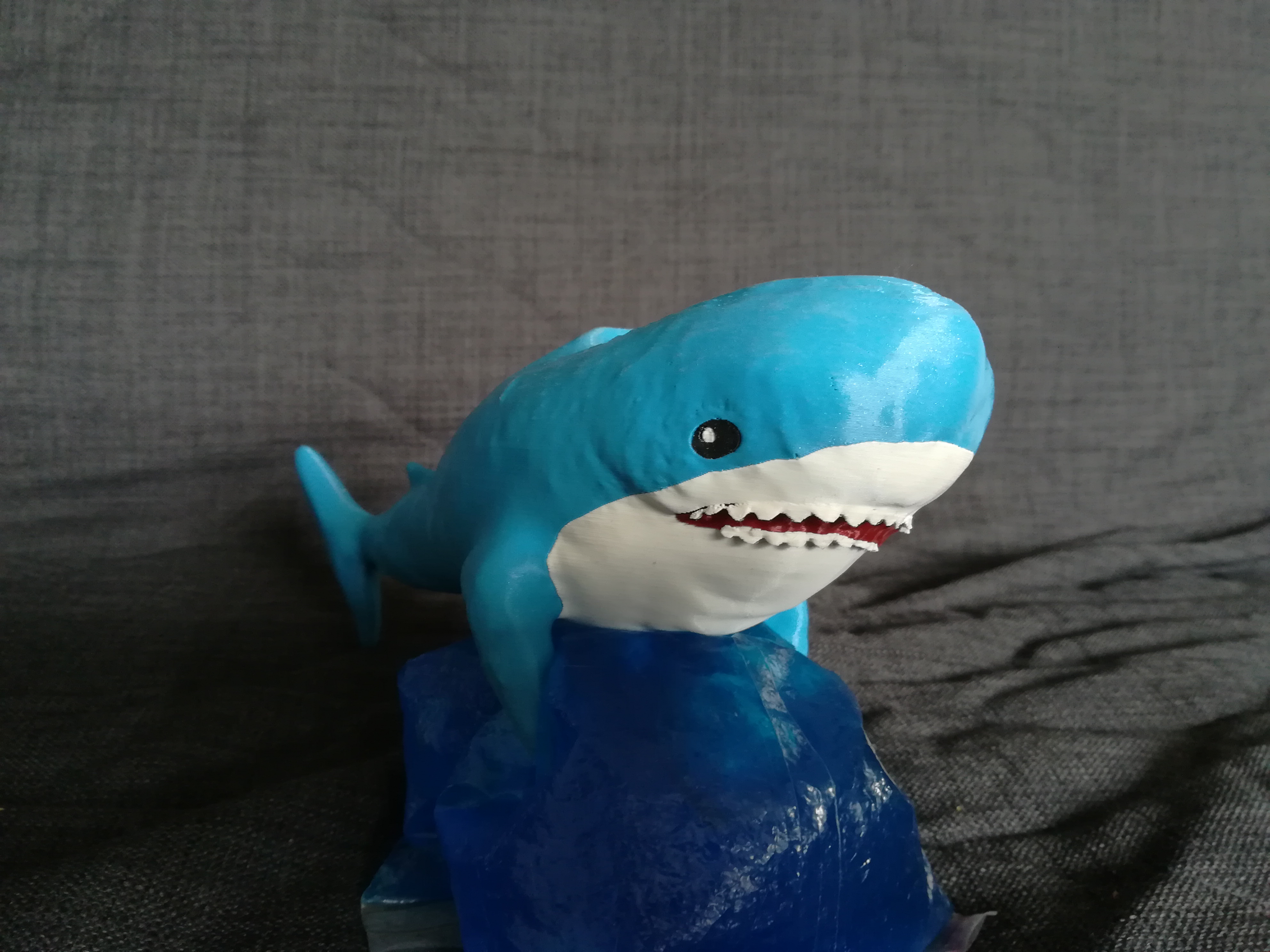 Shark Ikea s Blahaj multi material von Malte Kostenloses STL Modell herunterladen Printables