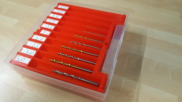 allit Drawer insert for Drill organisation