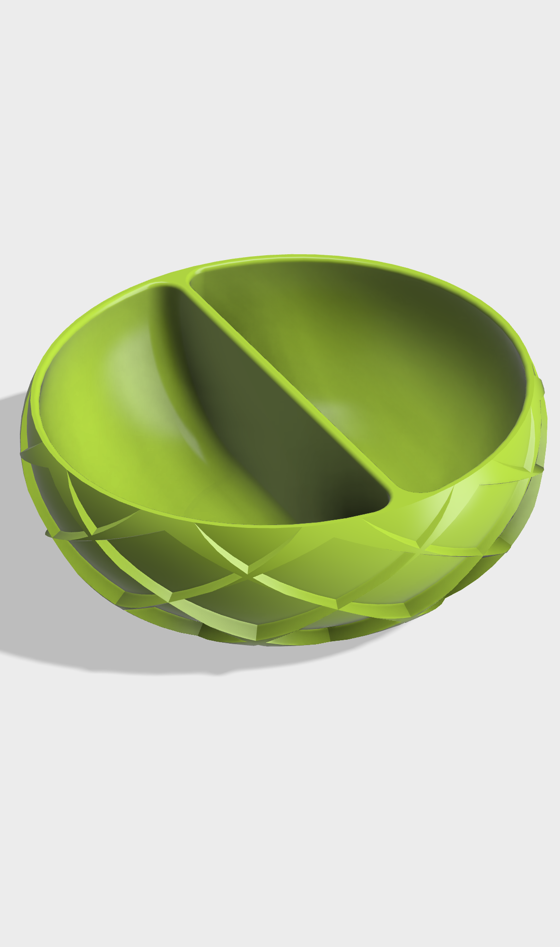 Janipur Bowl Pattern 1 - 2-Compartment Version