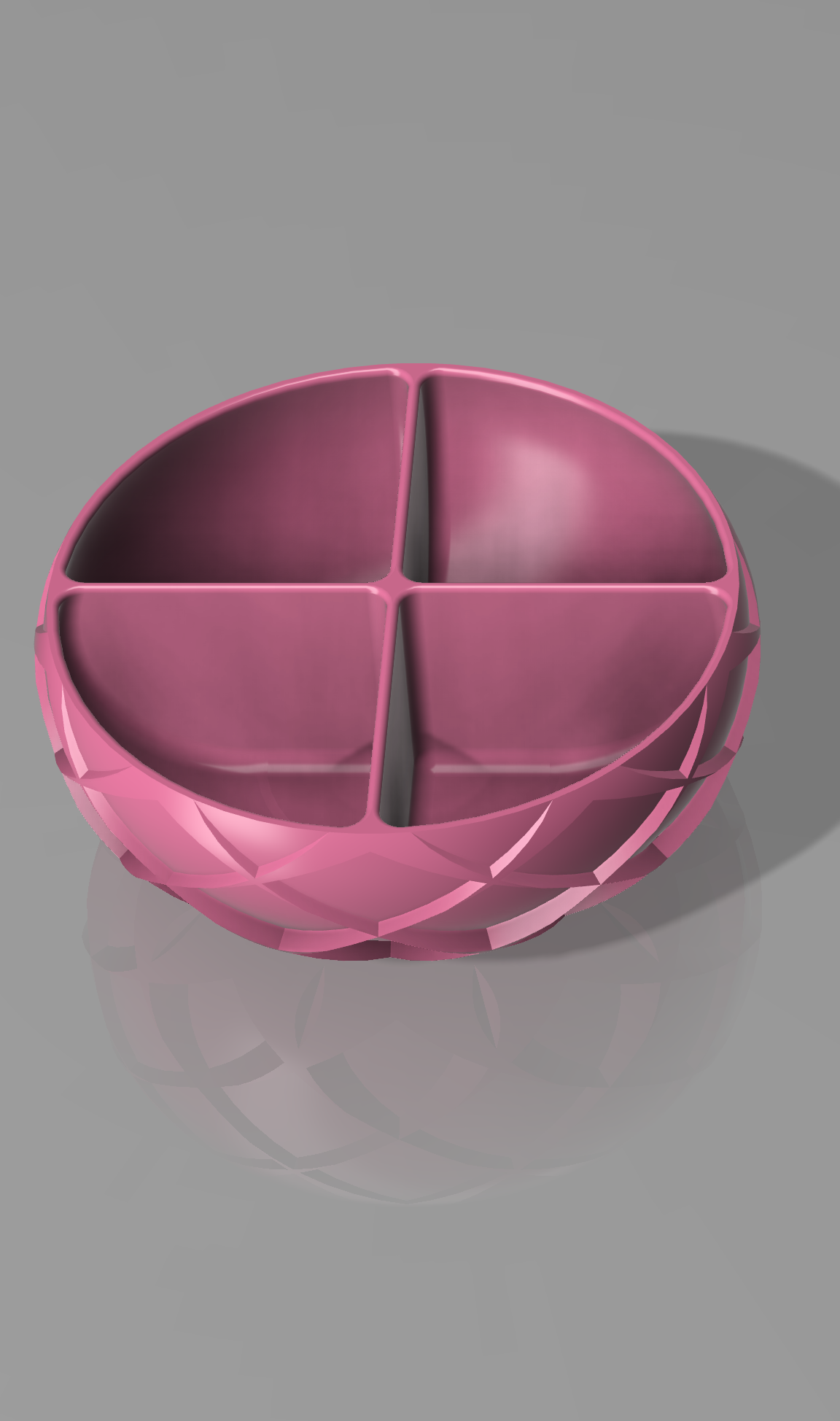 Janipur Bowl Pattern 1 - 4-Compartment Version