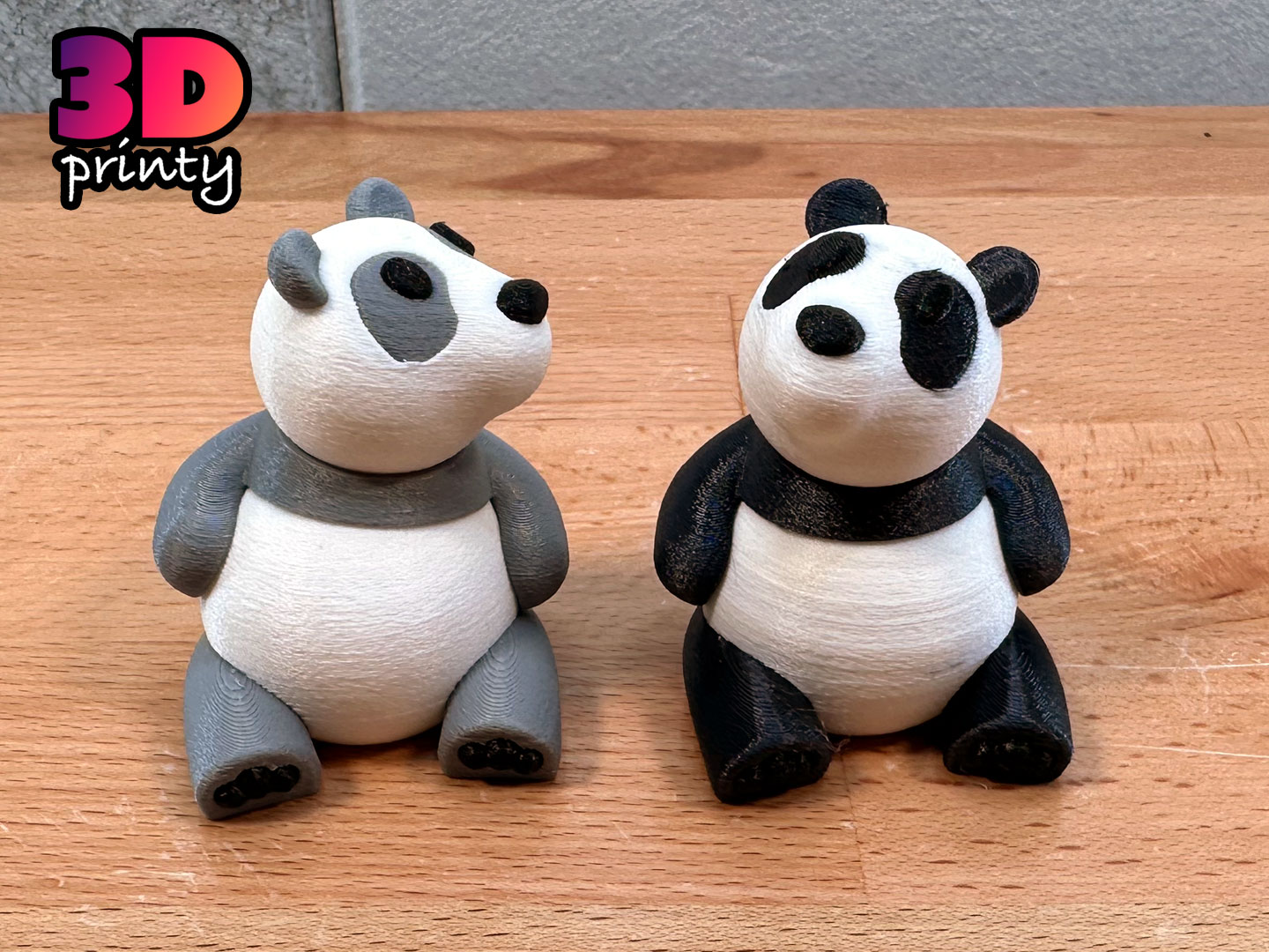 Articulated Panda Cub Fidget (MMU)