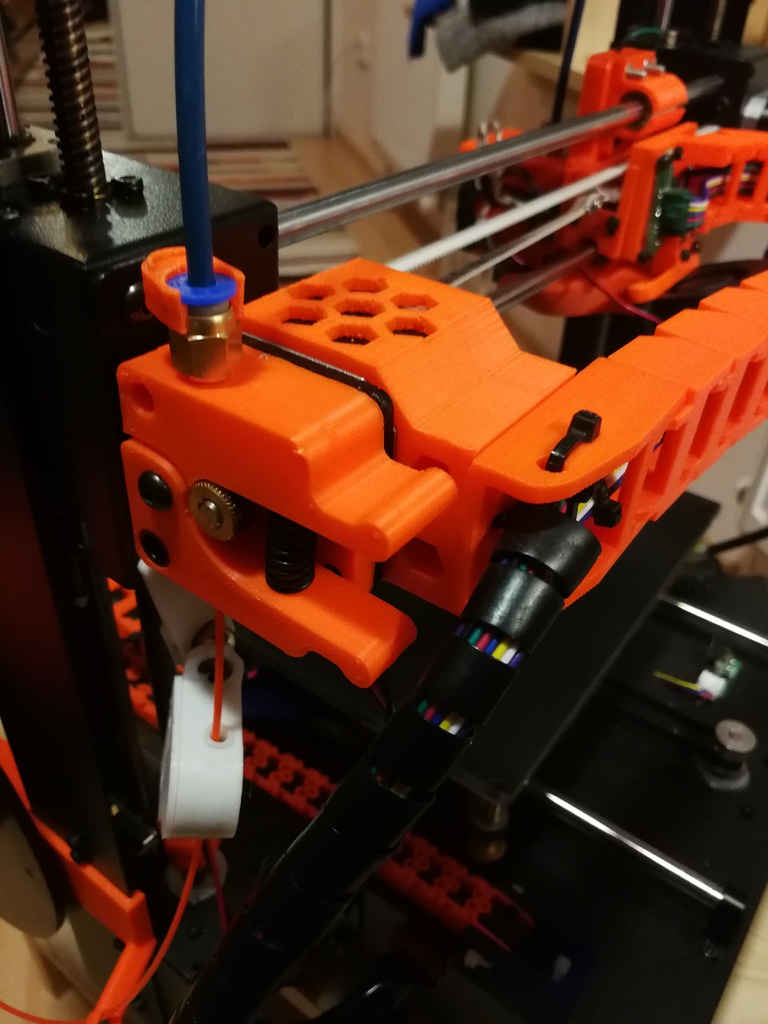 MOD: Anycubic i3 mega printed X axis cable chain