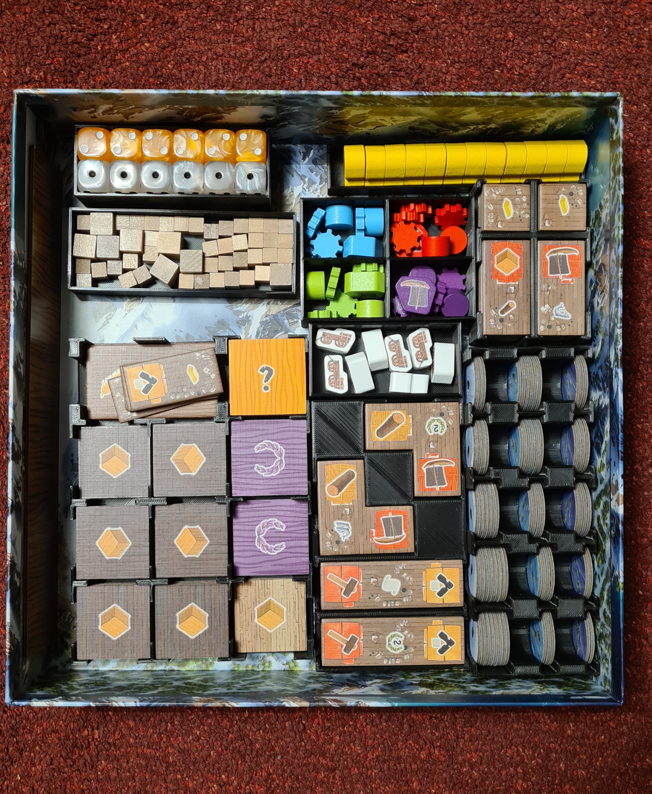 Saltfjord Board Game insert