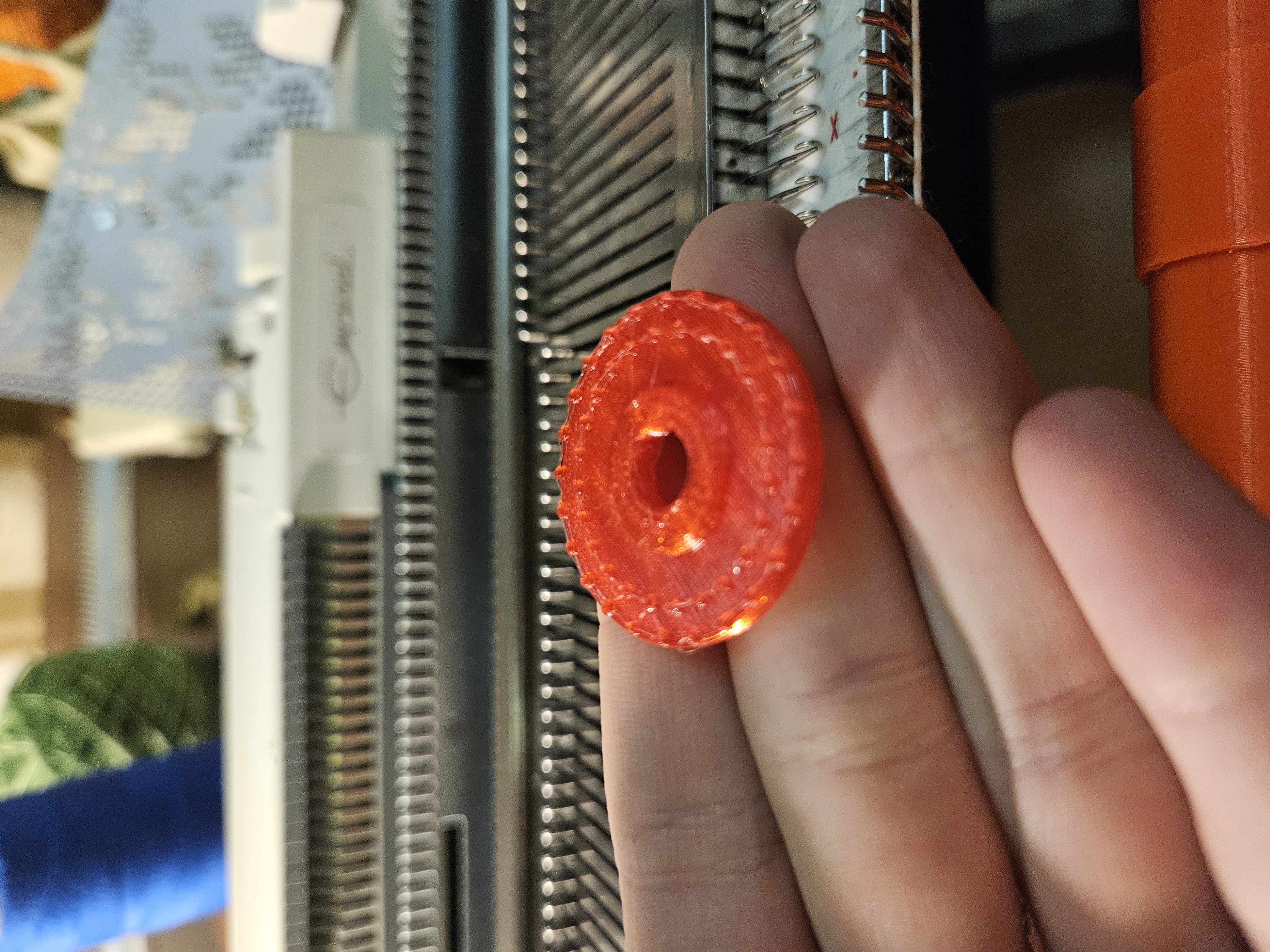 SK280 sinker plate rubber wheel thingy — thumbnail 2
