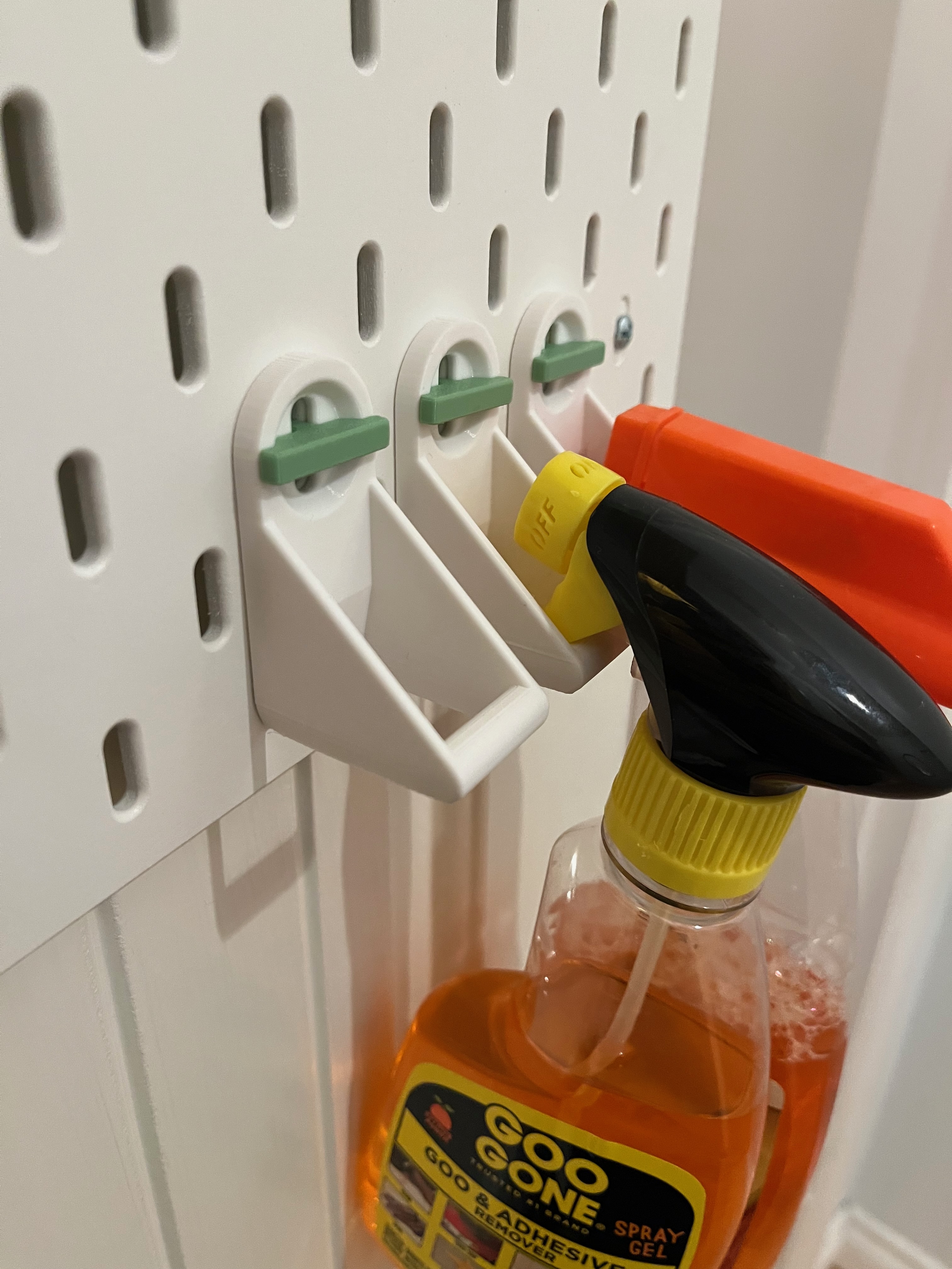 IKEA Skadis - T-Clip System - Spray Bottle Holder
