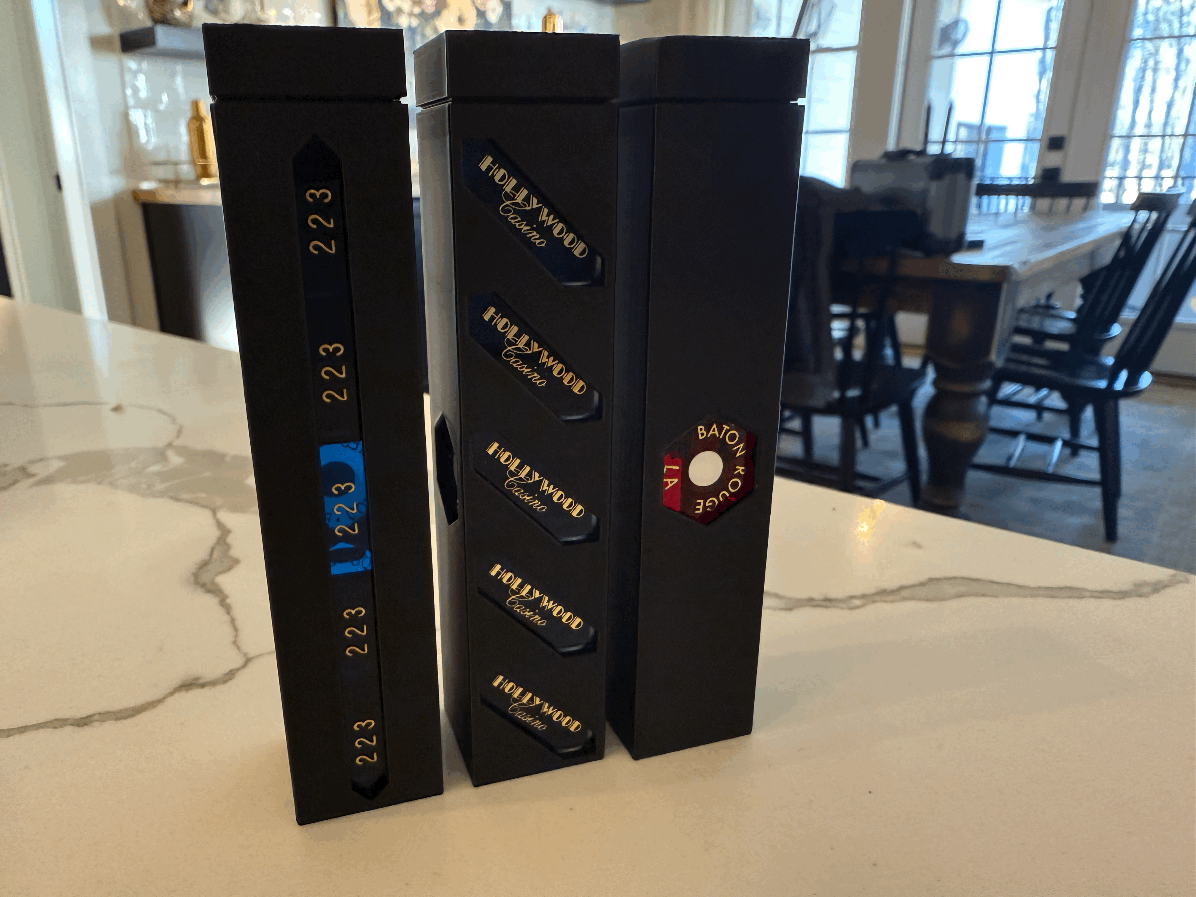 Craps Dice Storage Tube