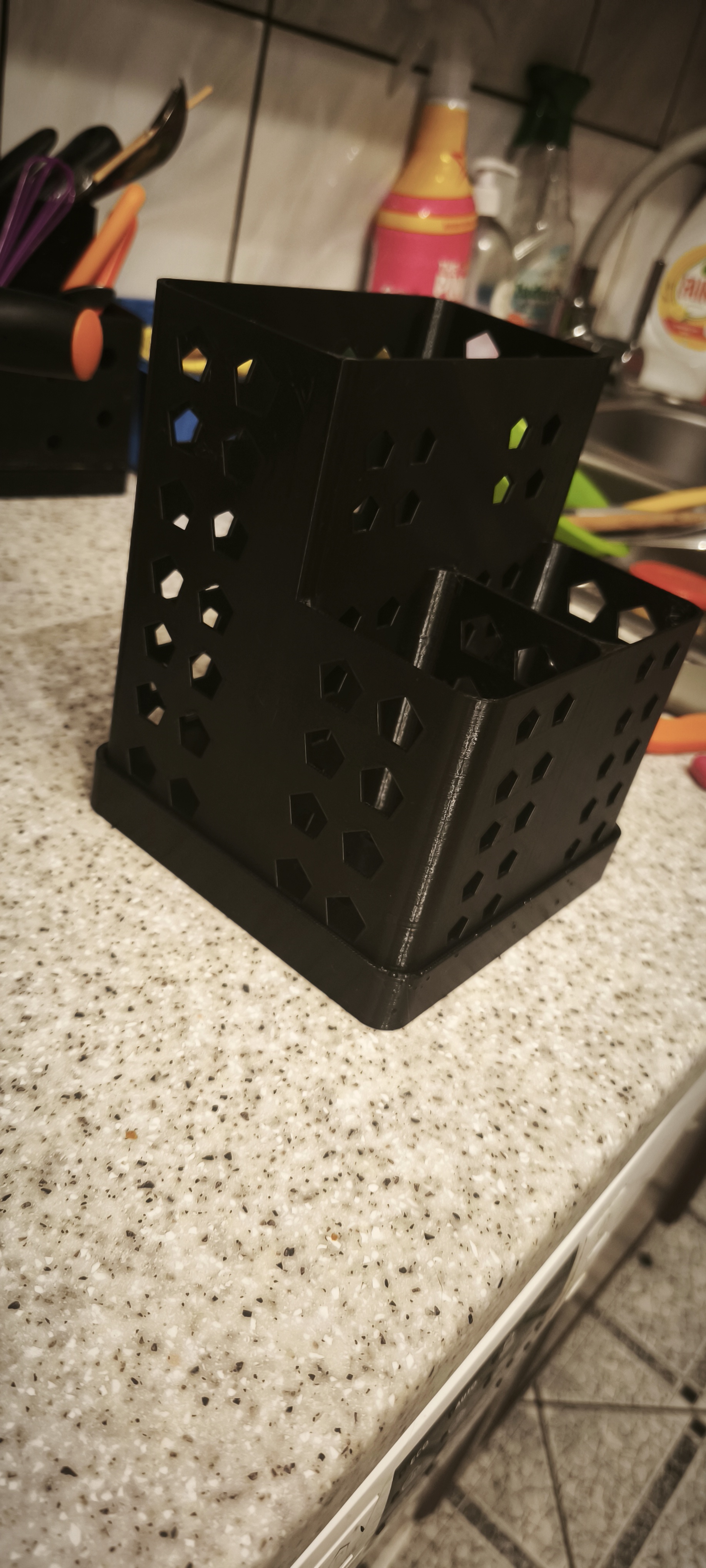 Cutlery drainer V3 no supports by MrLiffe — thumbnail 2