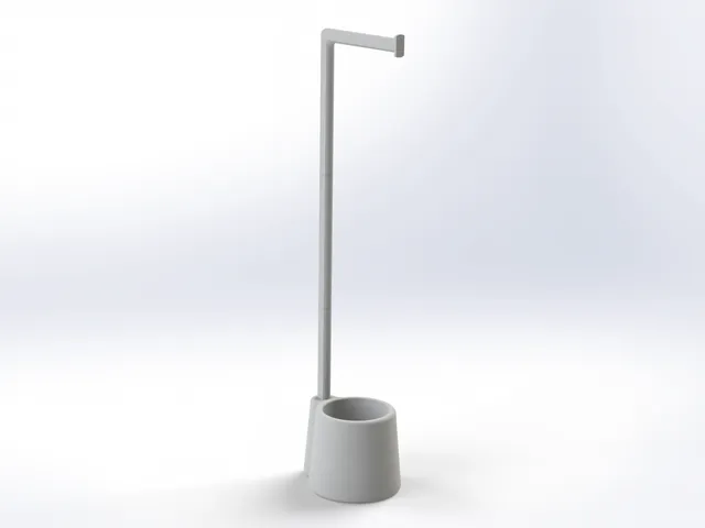 Toilet Brush & Roll Holder Combo (4 sizes)
