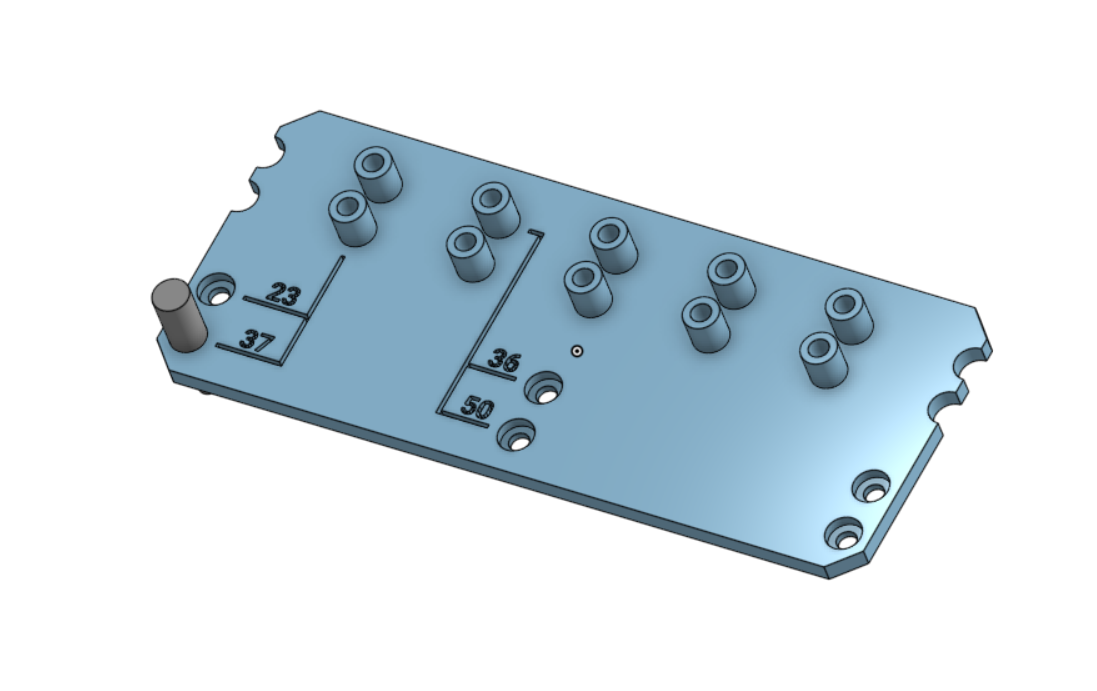 Shelf Pin Jig - Several Distance Options