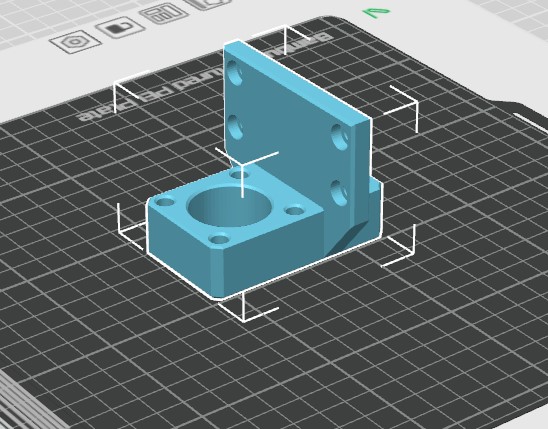 Rear Z Stepper Mount For Original Ender 3 - Joushou's Triple Z Mod
