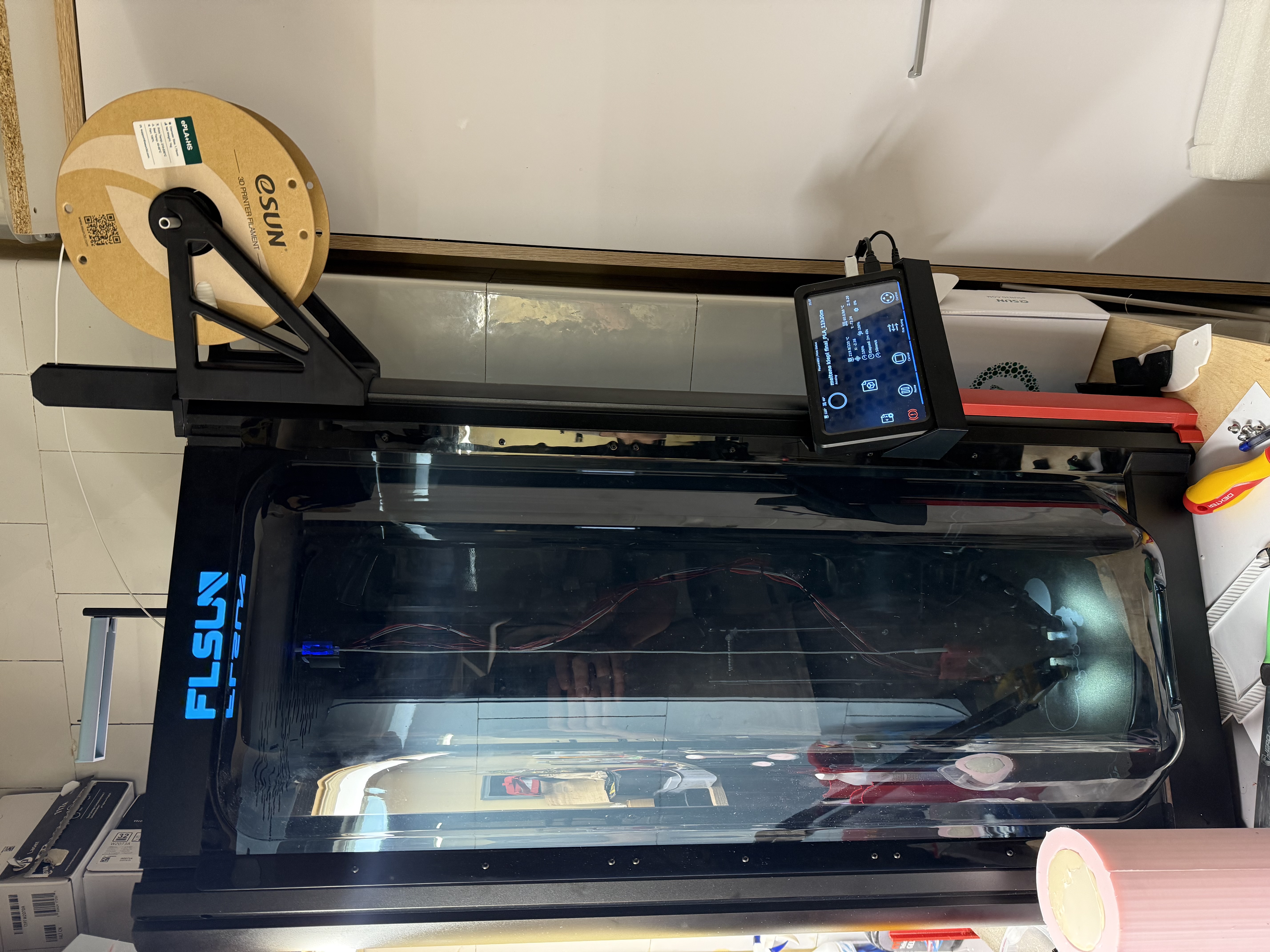 FLsun V400 side spool holder