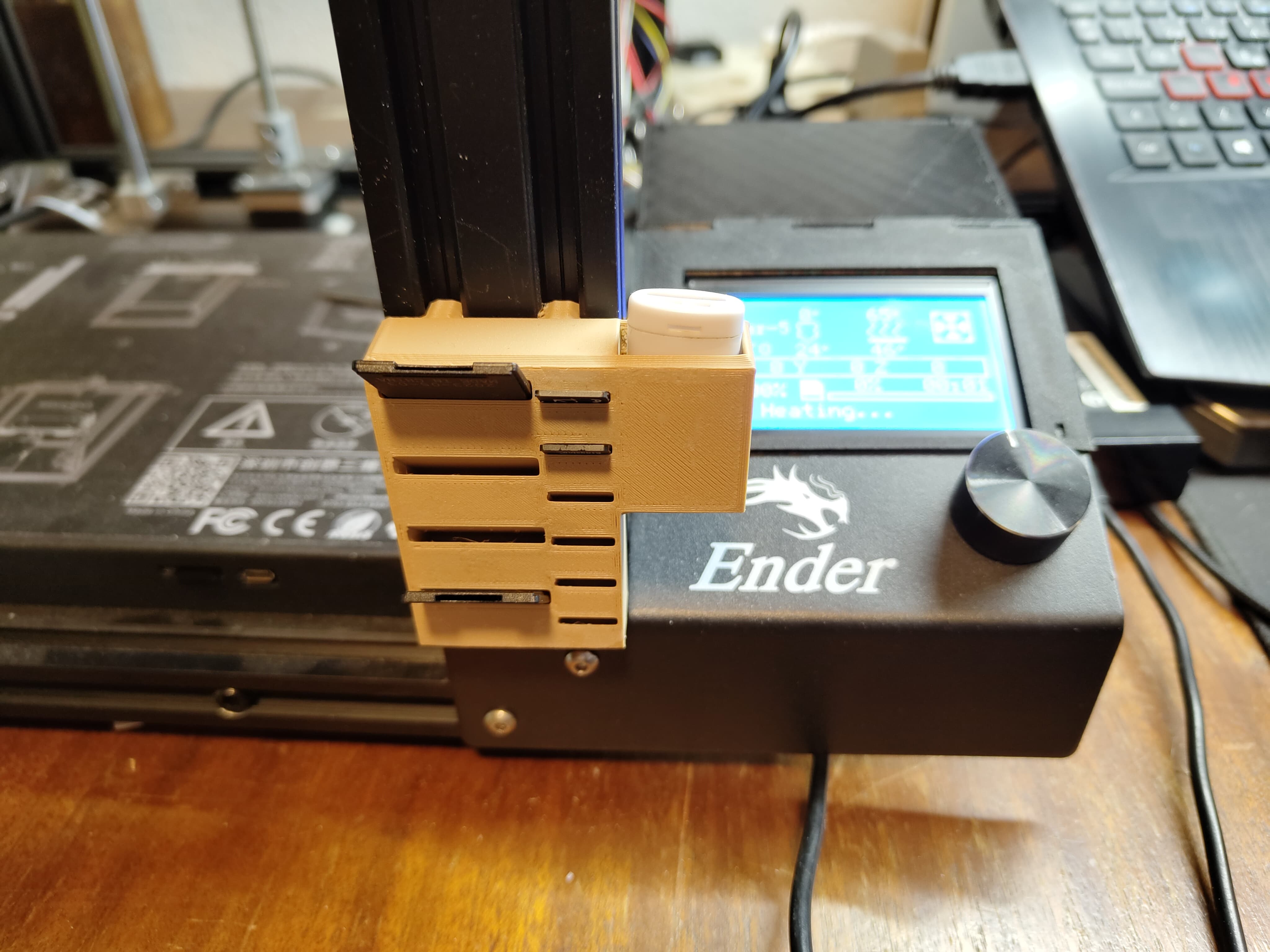 Ender 5 Pro SD / Micro SD Holder