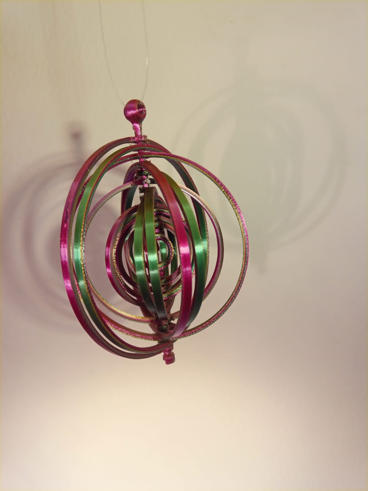 Collapsible Christmas Ball Greeting Card — thumbnail 2