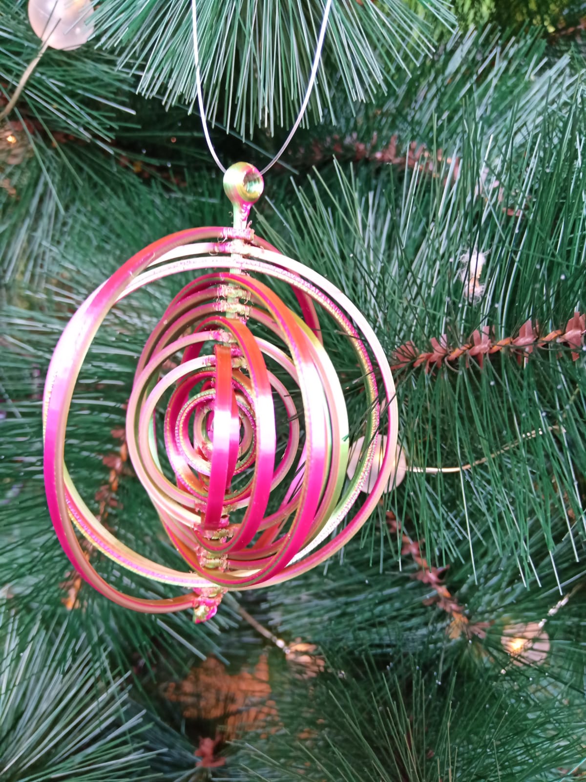 Collapsible Christmas Ball Greeting Card — thumbnail 6