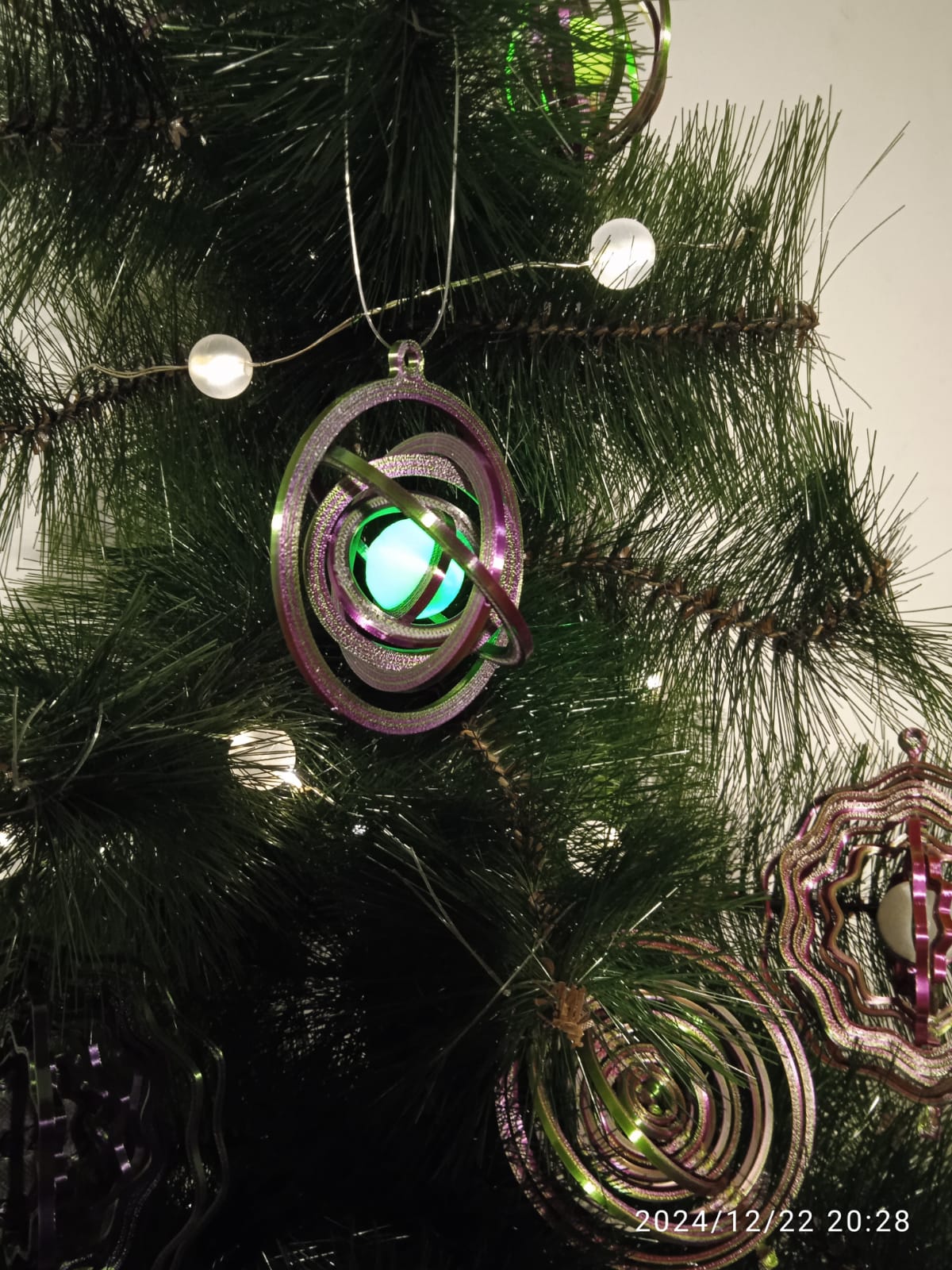Collapsible Christmas Ball Greeting Card — thumbnail 17