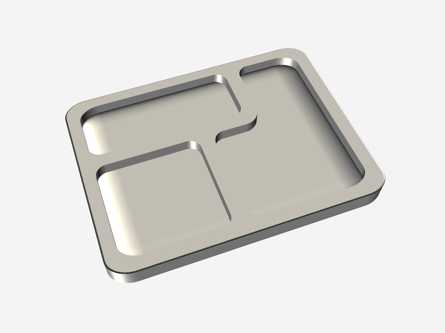Miniatura 3 do modelo 3D Catchall Tray