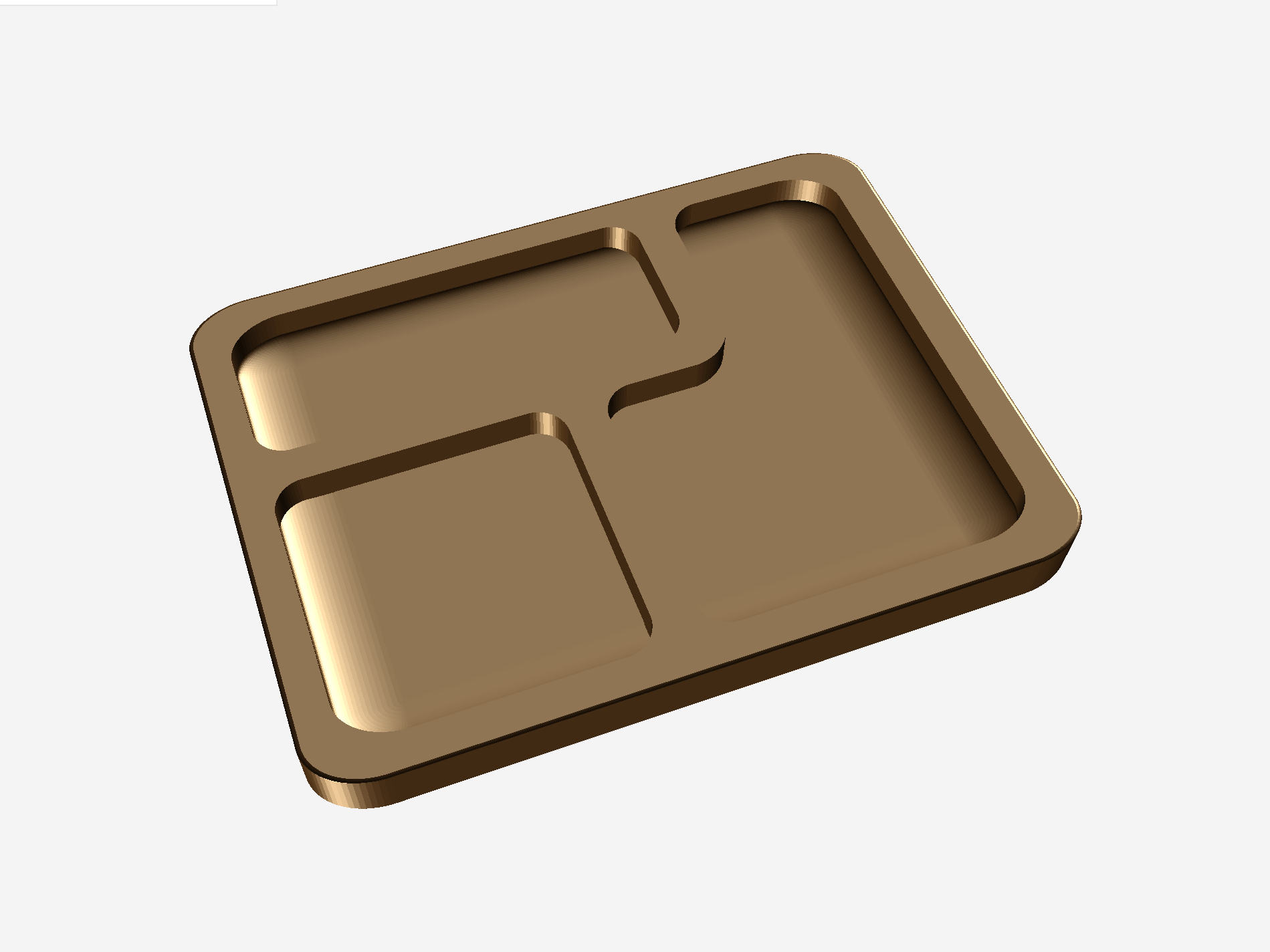 Miniatura 2 do modelo 3D Catchall Tray