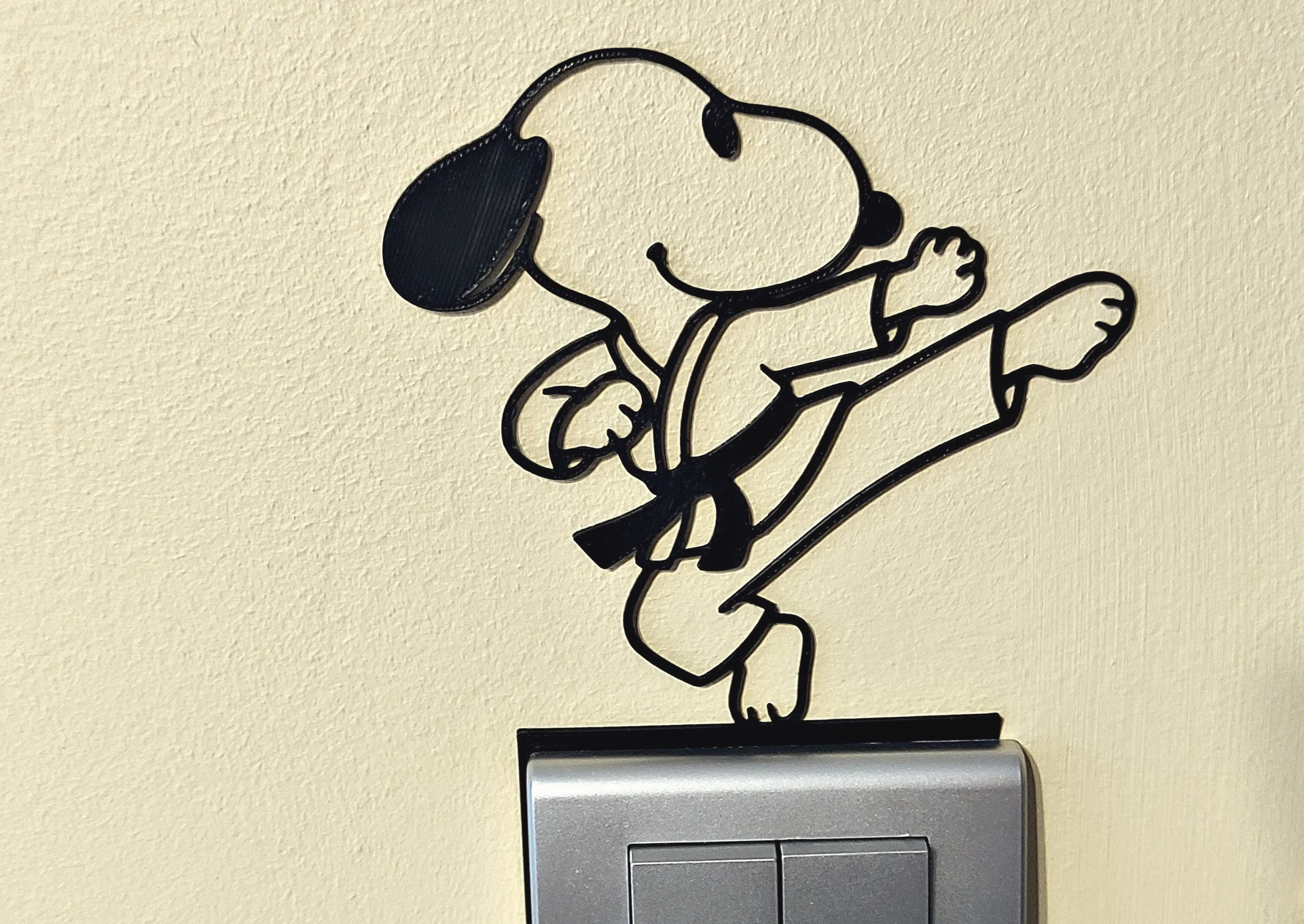 Snoopy Light Switch / Outlet Decoration - Model 67