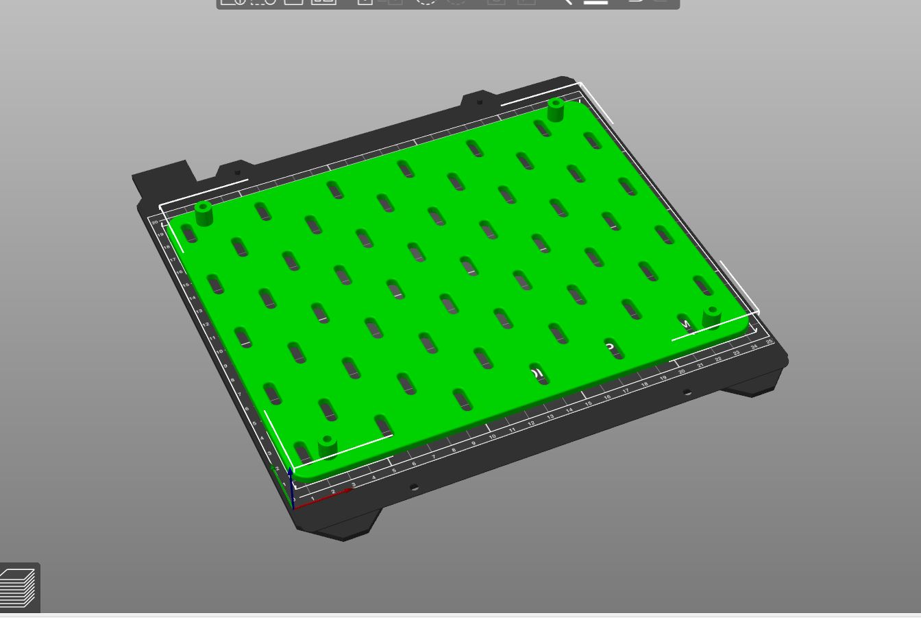 Printable Skadis for Prusa MK3S