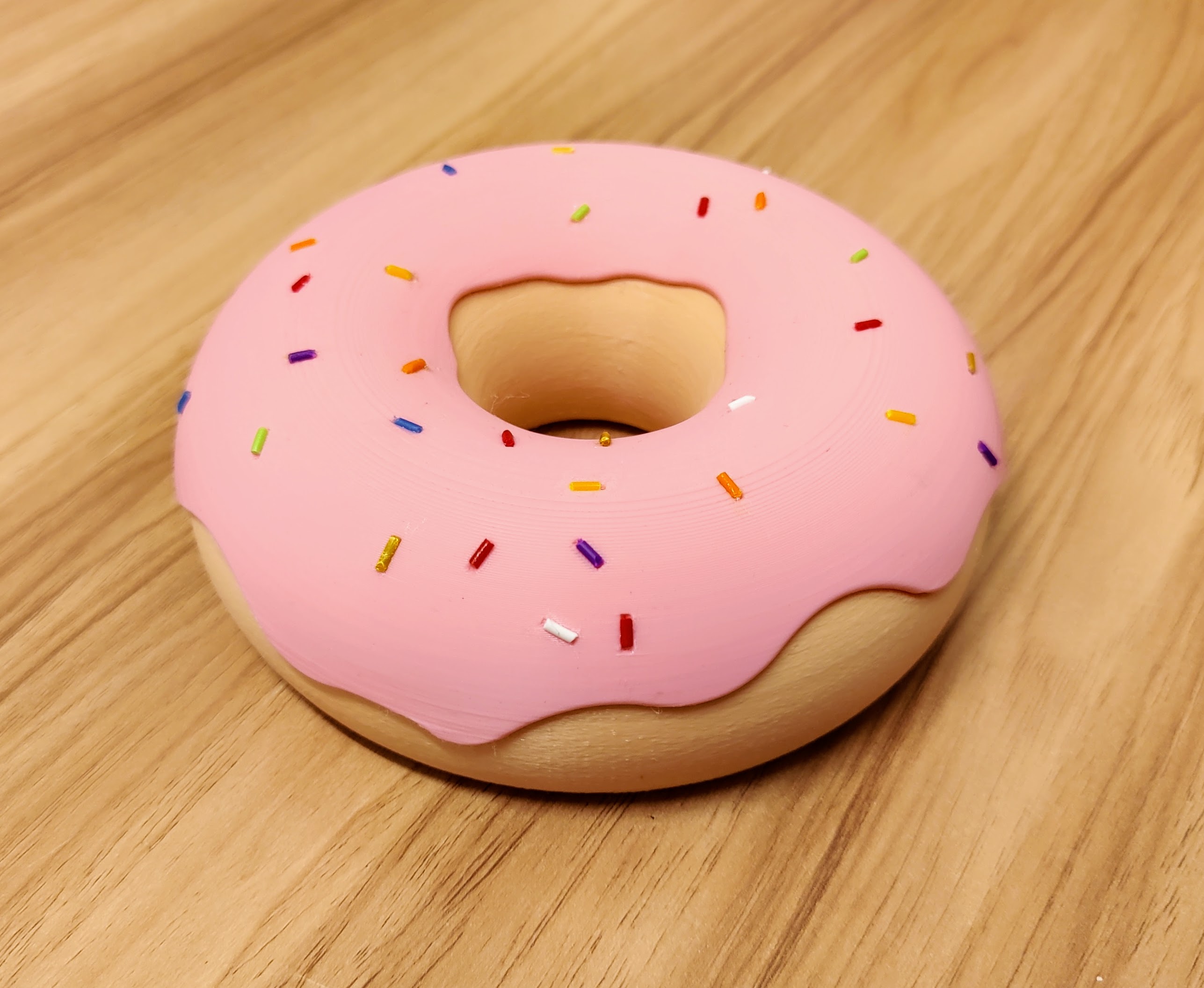 🍩🍩 Doughnut Box with magnetic lid (integrated supports) 🍩🍩