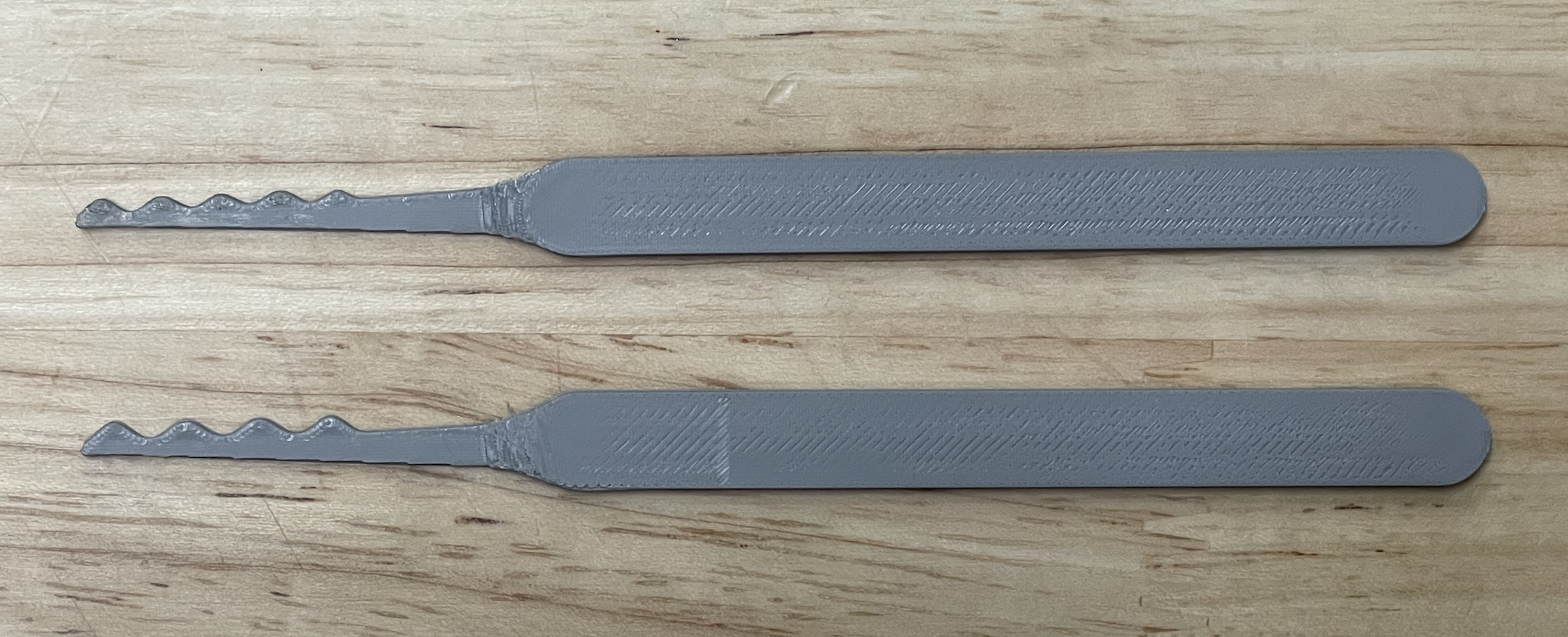 Miniatura 2 do modelo 3D Rake - Lock Pick