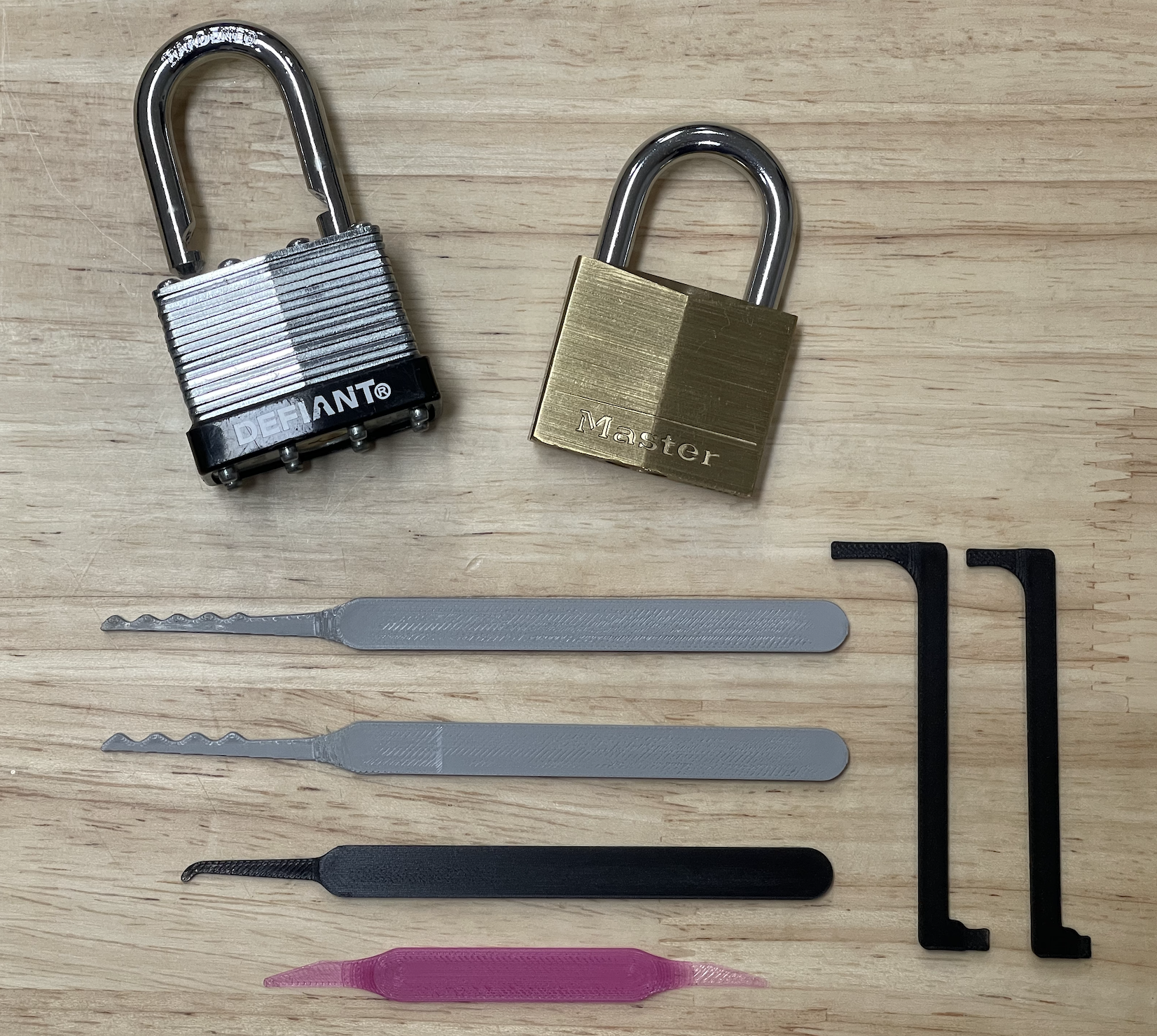 Miniatura 3 do modelo 3D Rake - Lock Pick