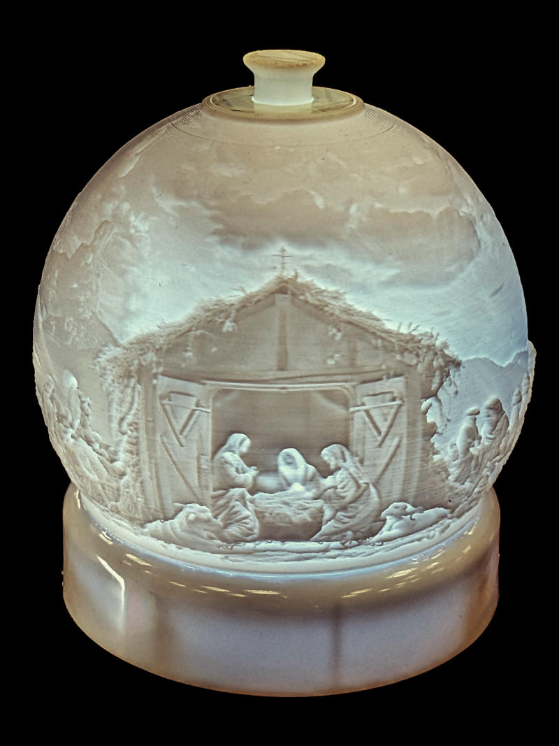 Nativity Scene Push-button Lamp