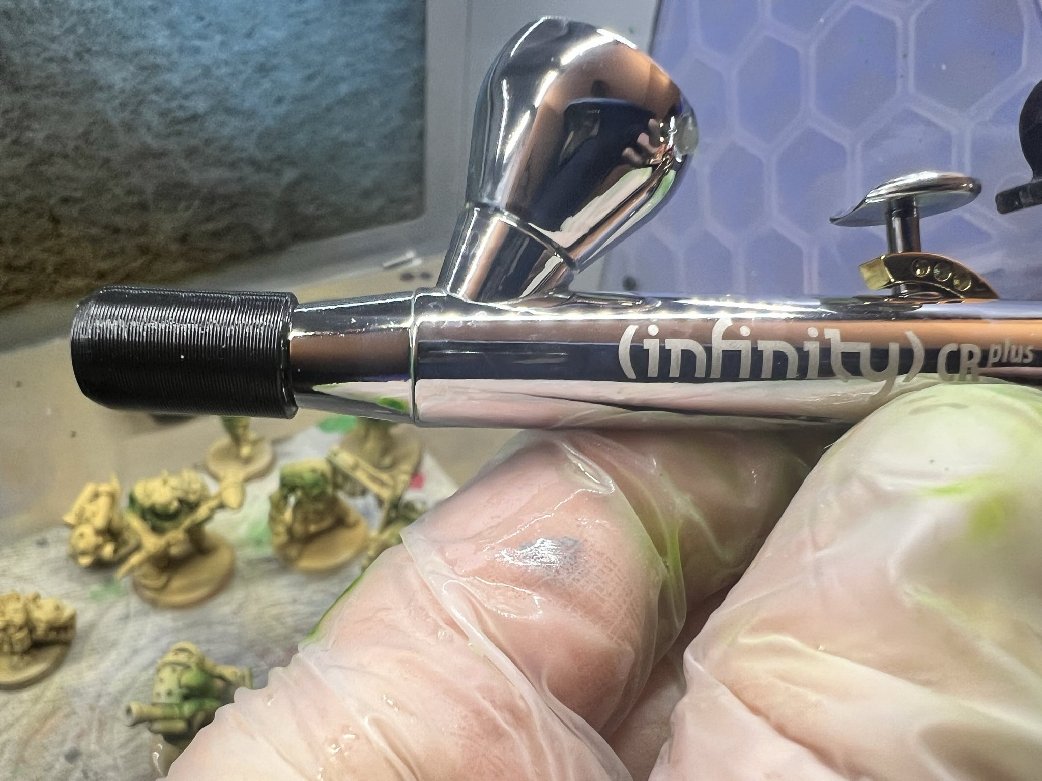 Backflow Cap for Infinity Airbrush