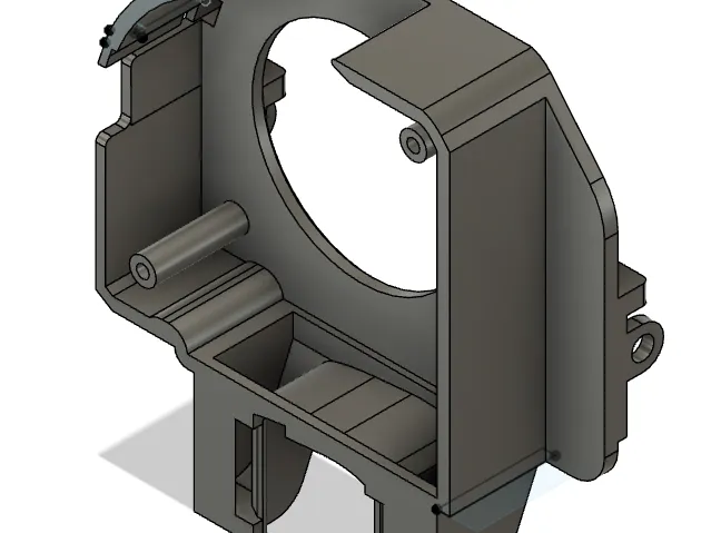 Qidi Plus 4 Single Piece Part Cooling Fan Housing