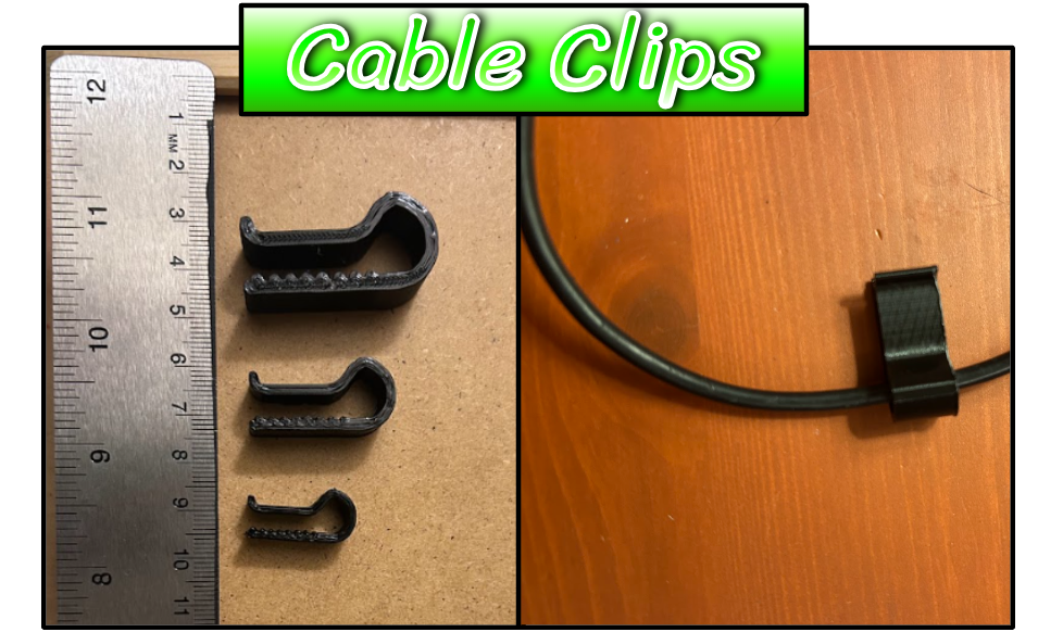 Cable Clips - Assorted Sizes!