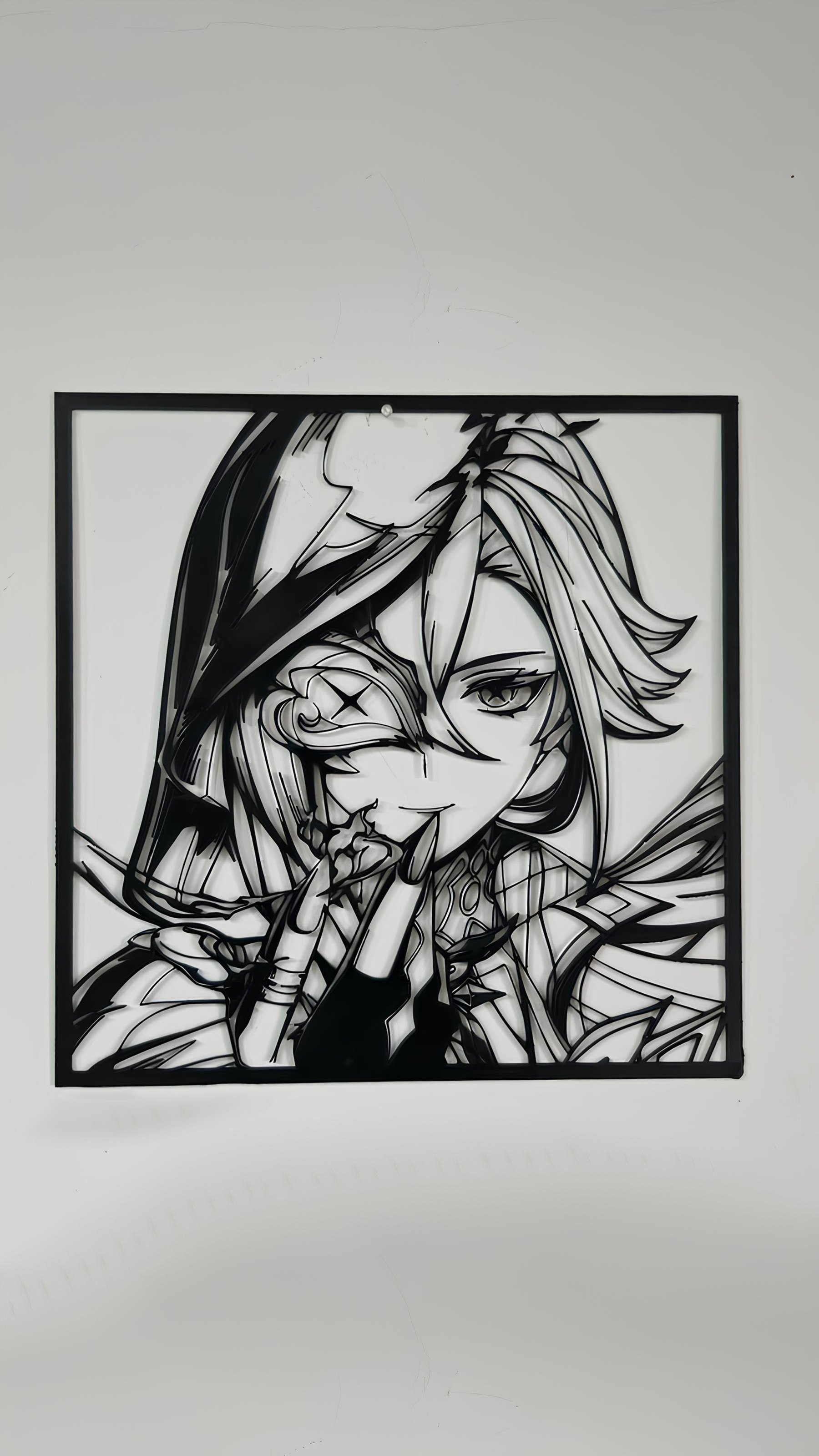 Arlechino Genshin Impact Wall Decoration