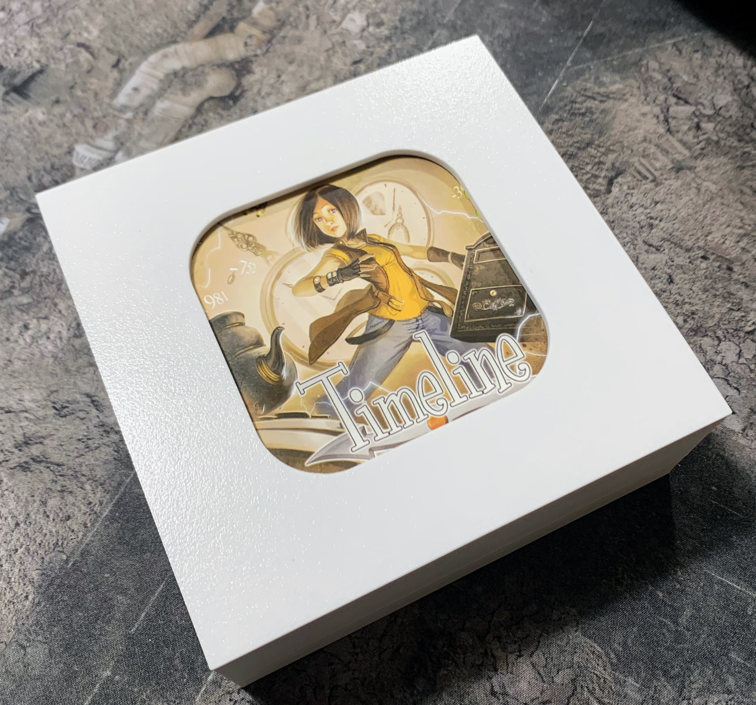 Storage box for Timeline cards, 5 set version