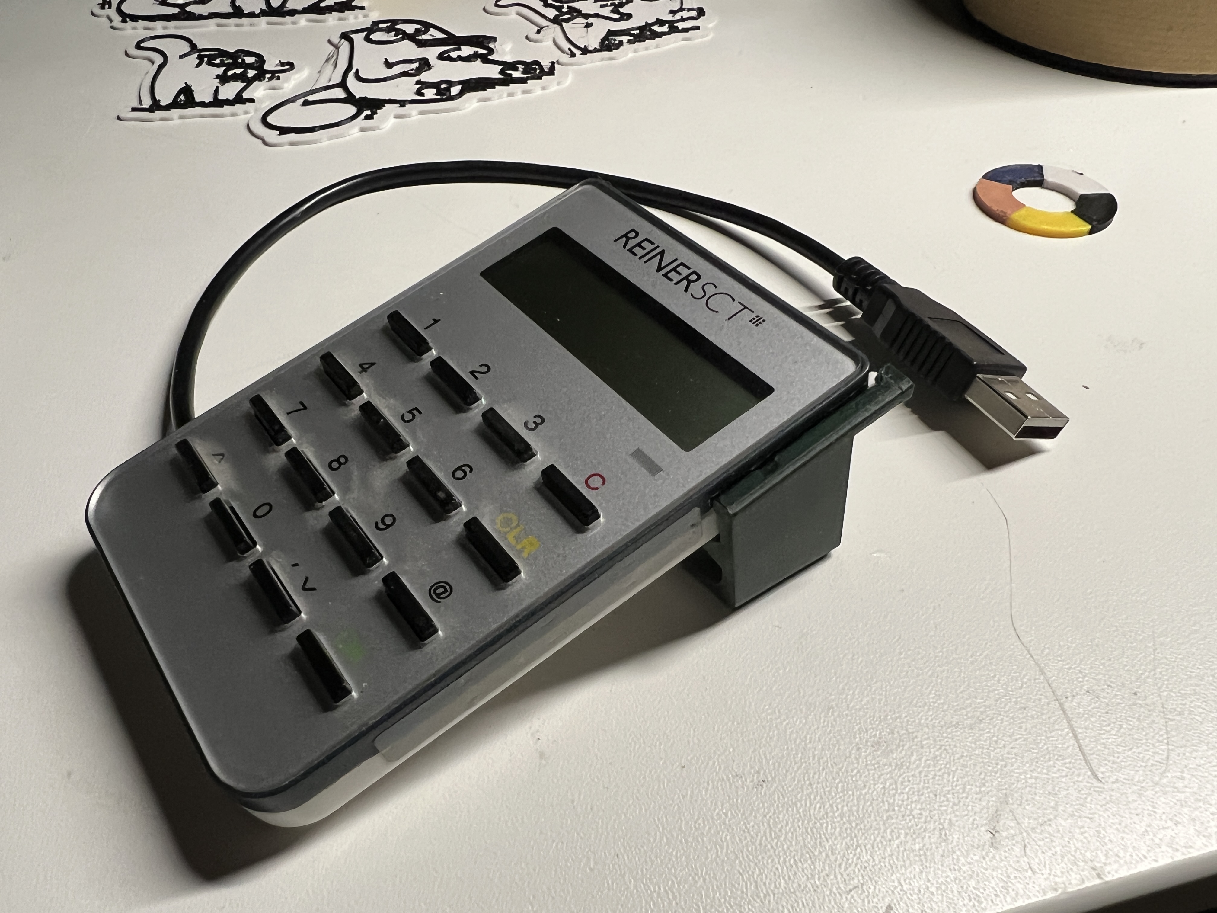 REINER SCT // cardreader feets // Kartenleser Füße (*.f3d)