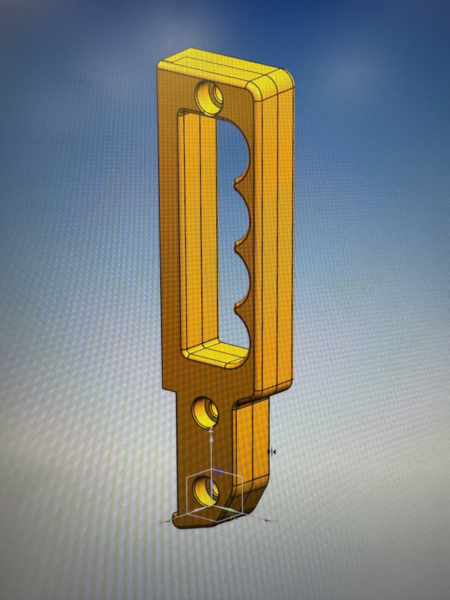 Griff Für Seitenmarkise - Grauer Kunststoffgriff Für Teleskopische Sichtschutzmarkisen