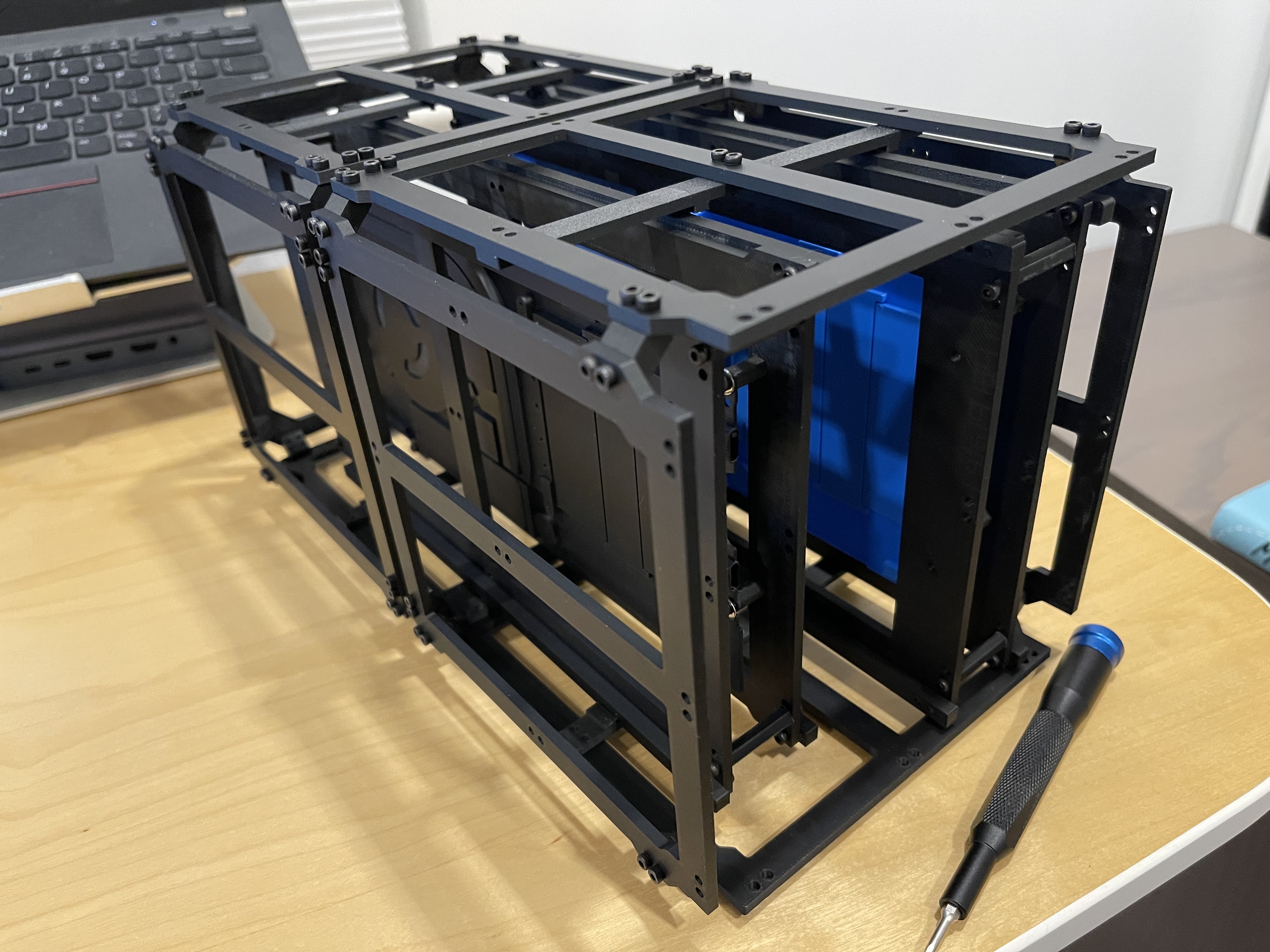 Twin Cube Frame and Case for Framework Mainboard (version 1)