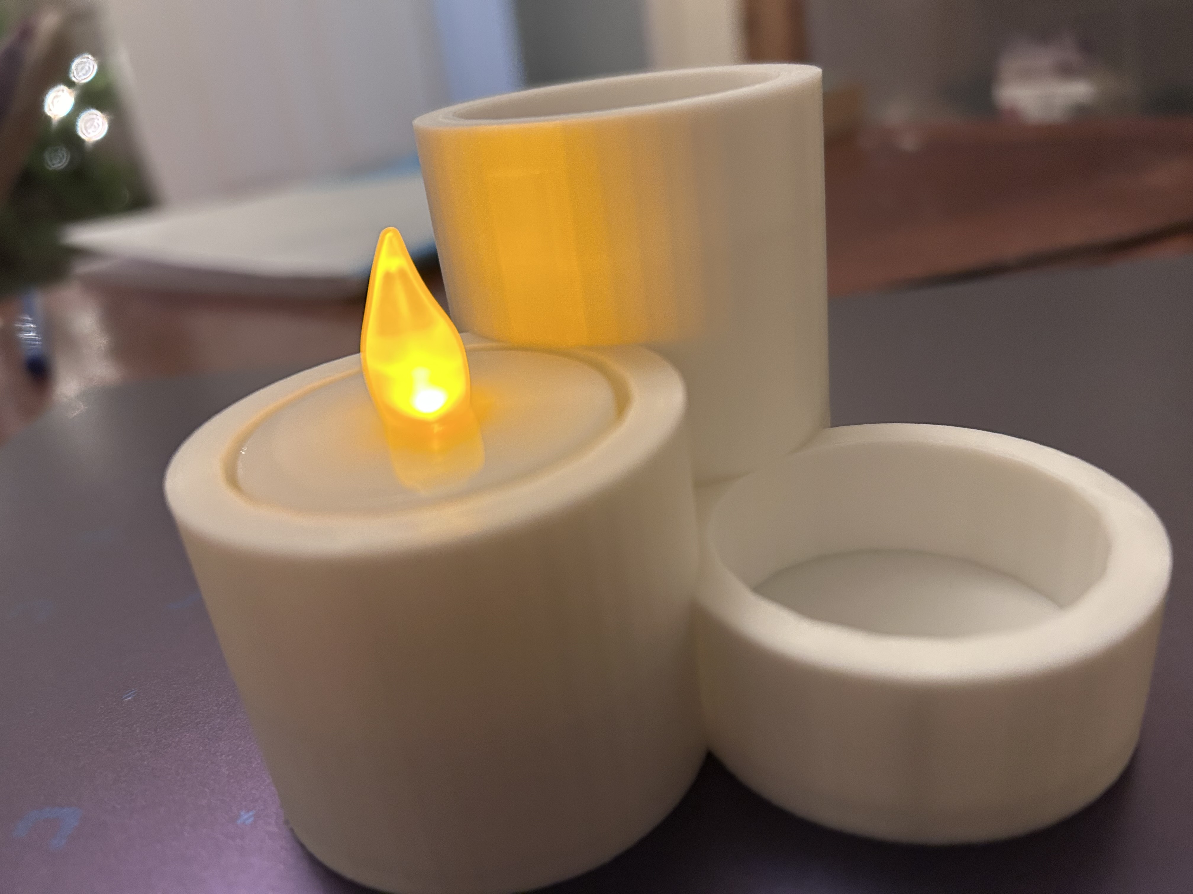 Tea light tower
